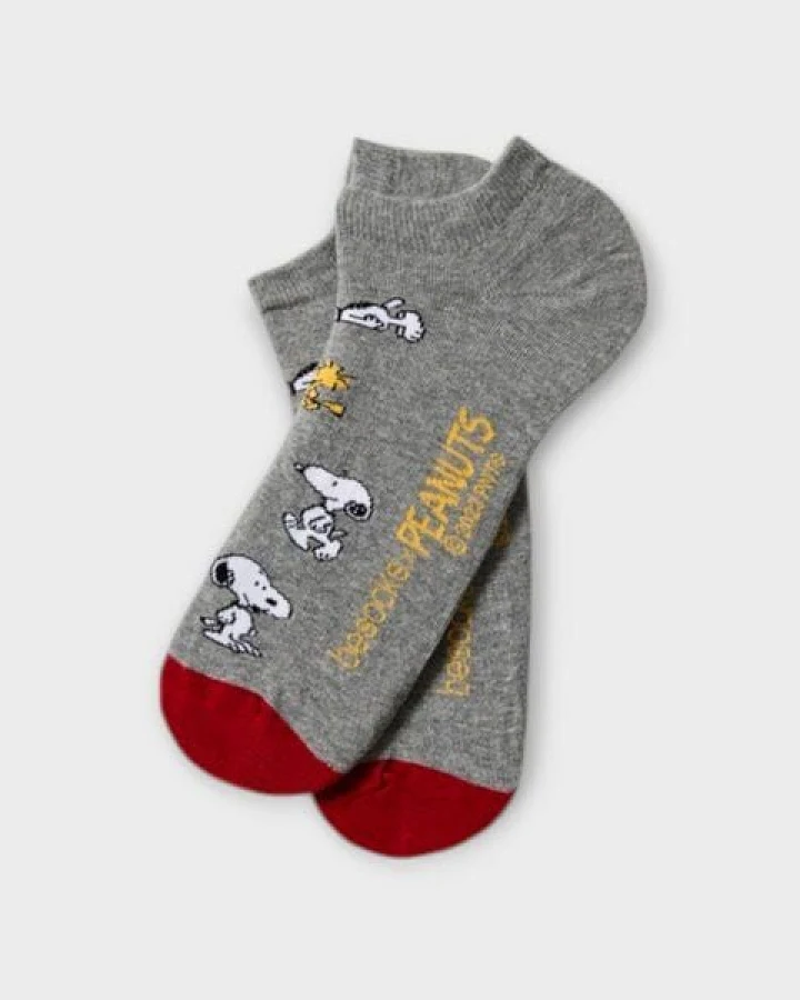 BeSocks Sneaker Socke Bio-Baumwolle - SNOOPY