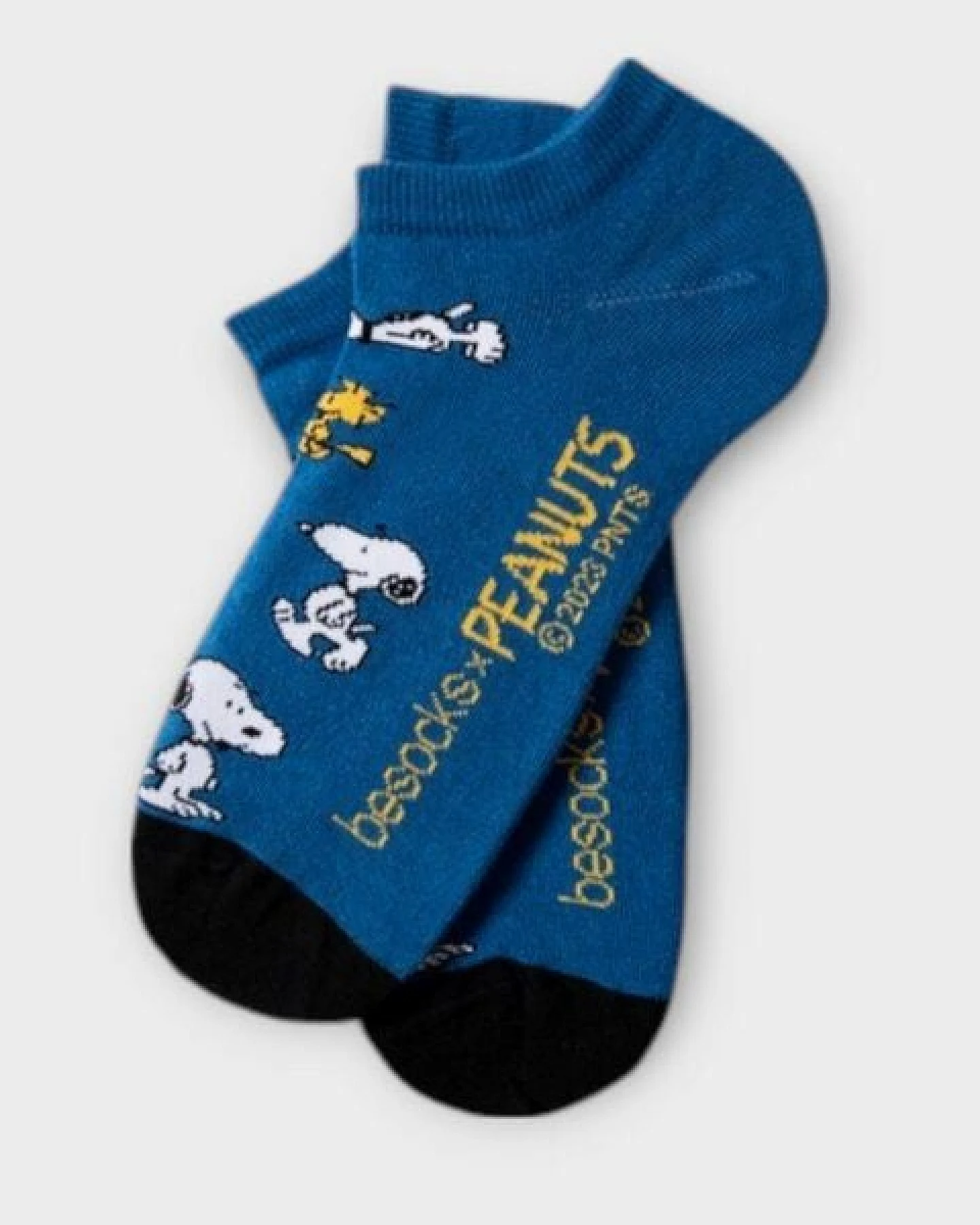 BeSocks Sneaker Socke Bio-Baumwolle - SNOOPY – Ansicht 4