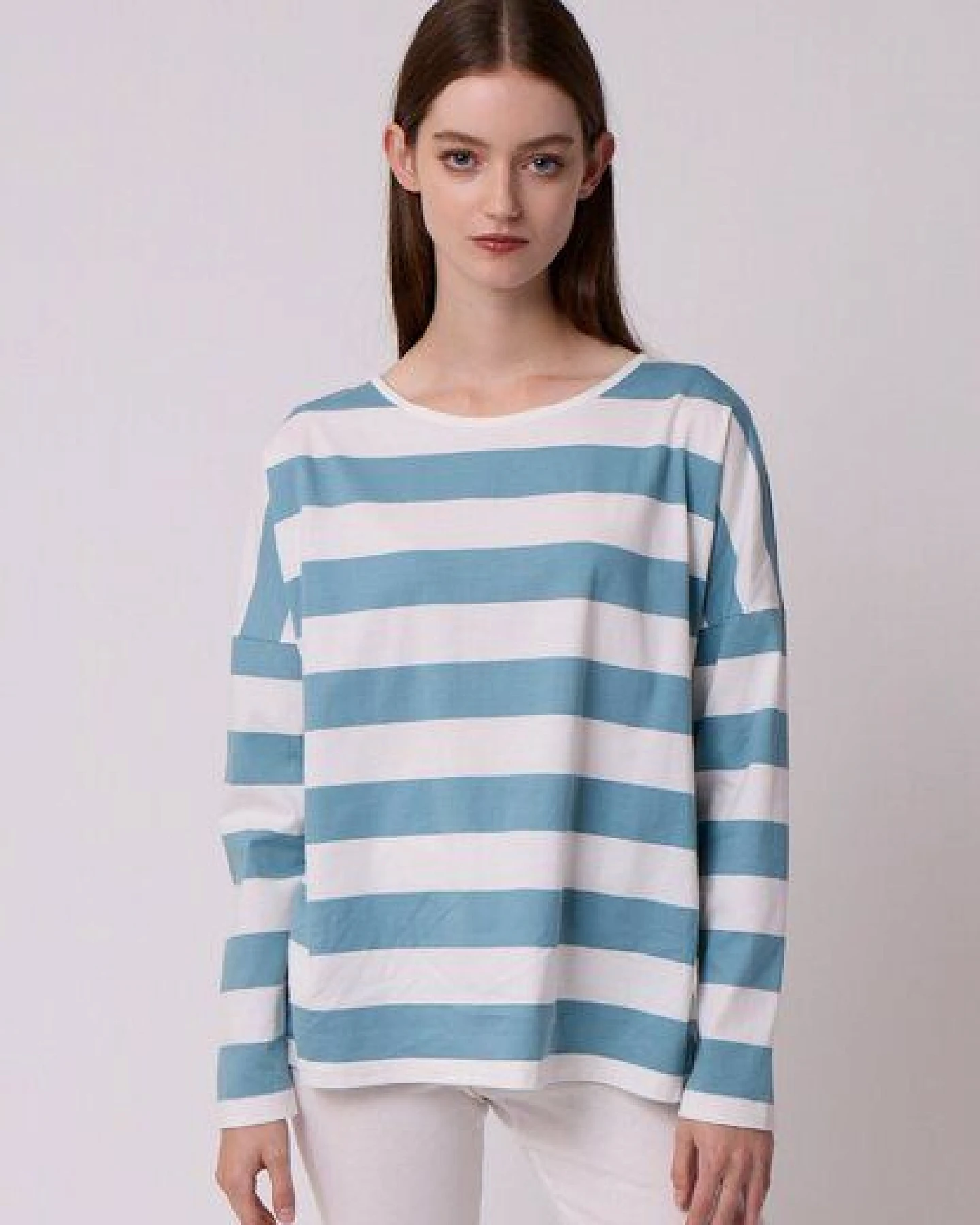 LANA Organic Pyjamashirt, Modell Luna – Ansicht 2