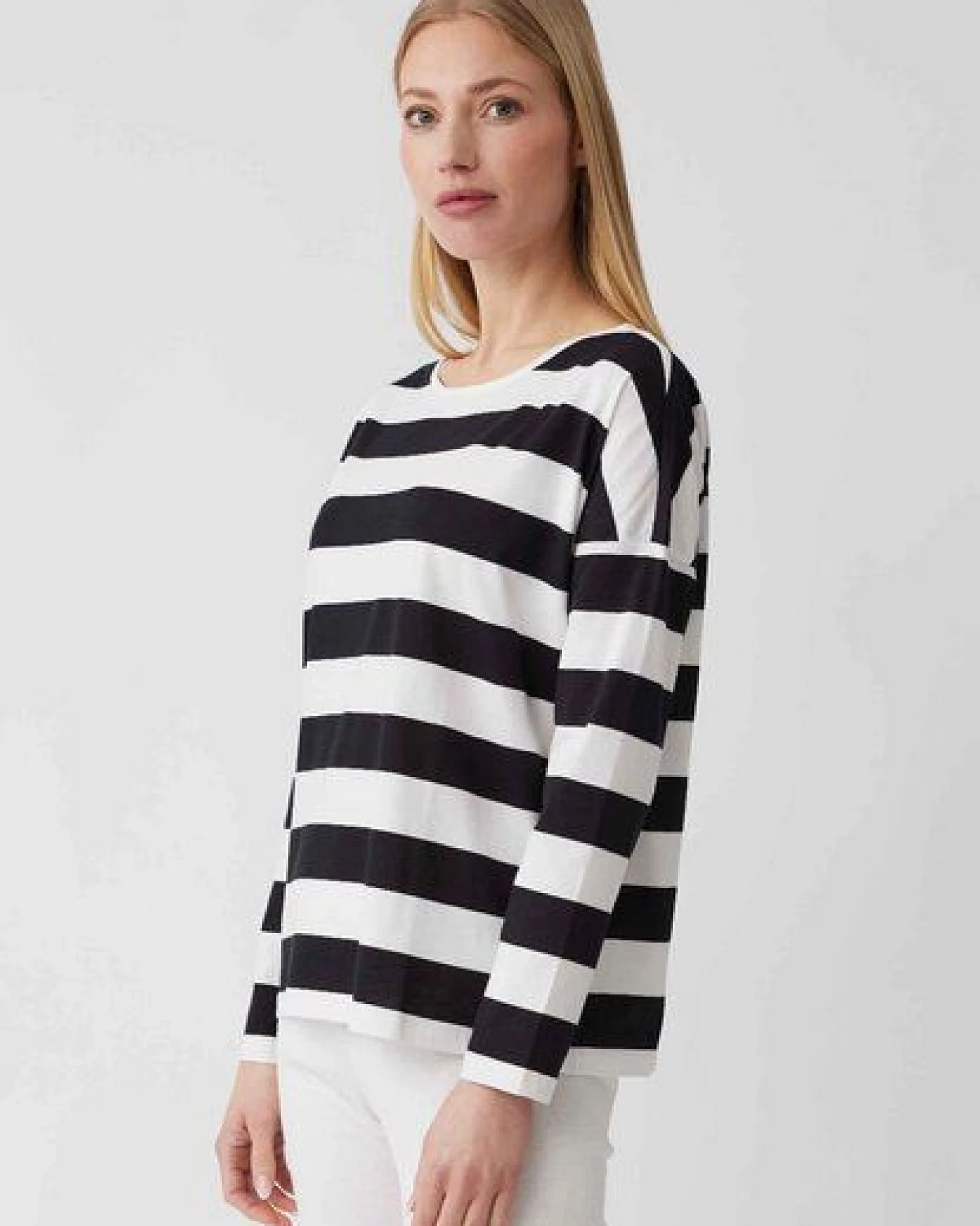 LANA Organic Pyjamashirt, Modell Luna – Ansicht 3
