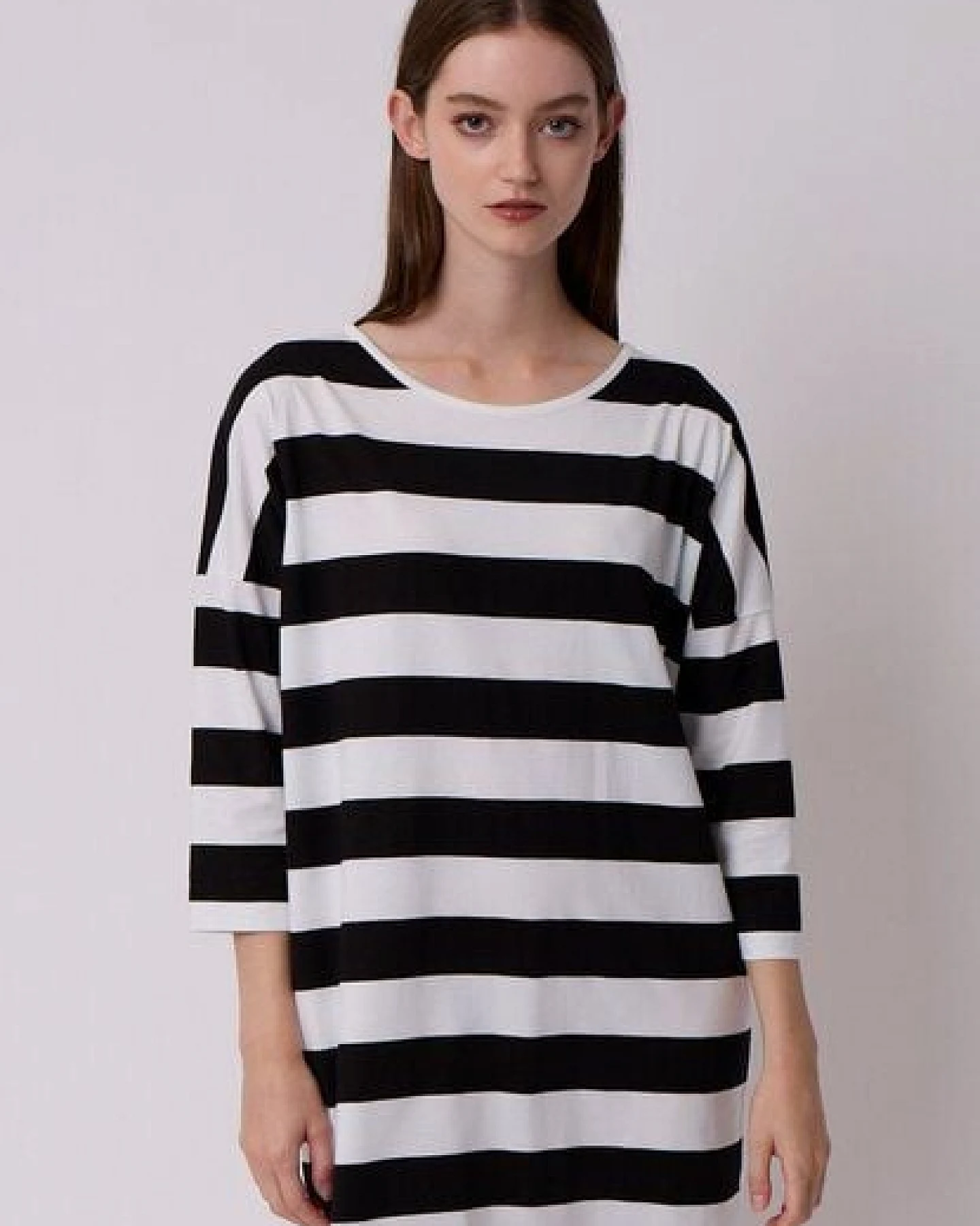 LANA Organic Pyjamalongshirt für Damen, Modell Luna – Ansicht 2
