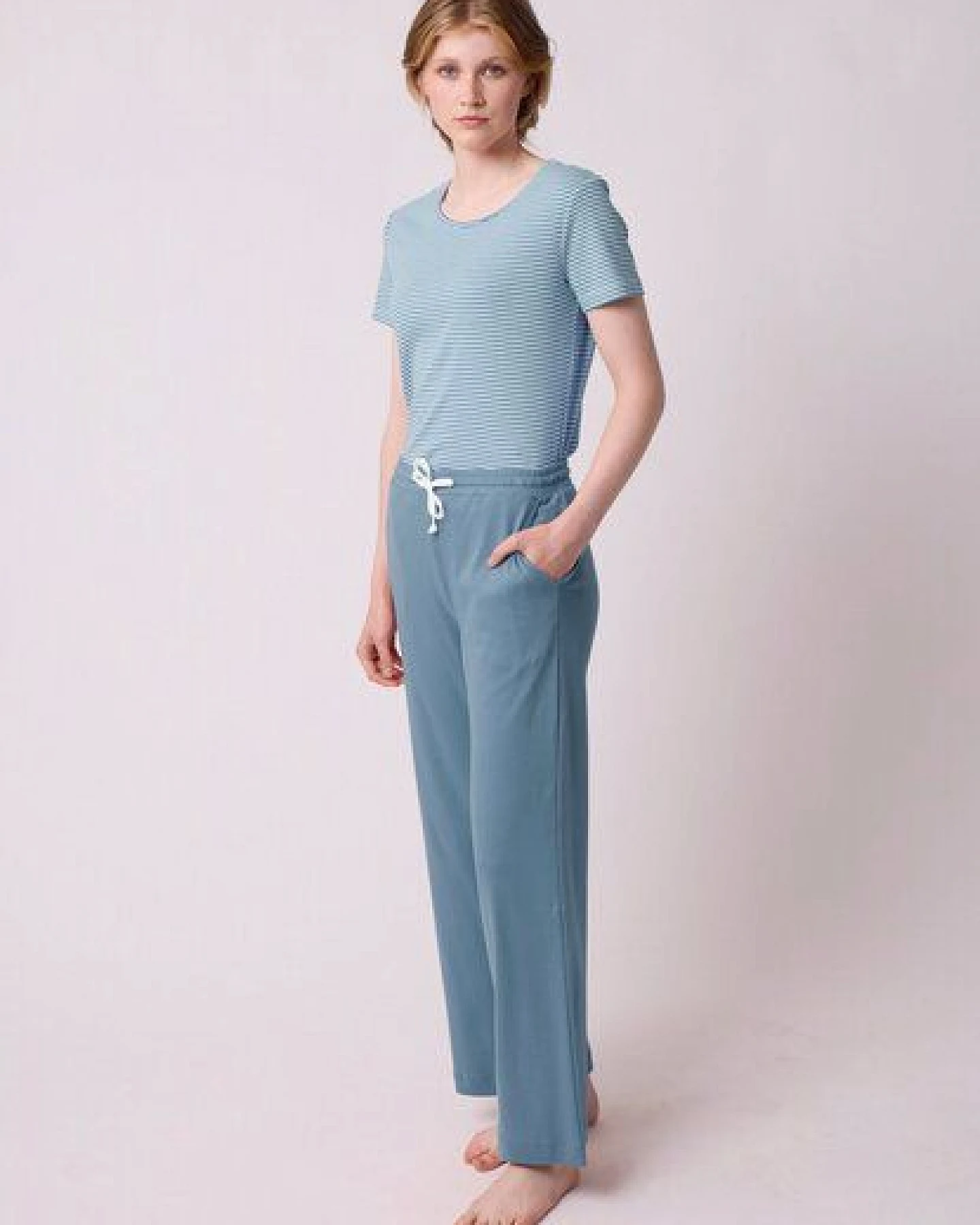 LANA Organic Pyjamahose, Modell Ceres – Ansicht 2
