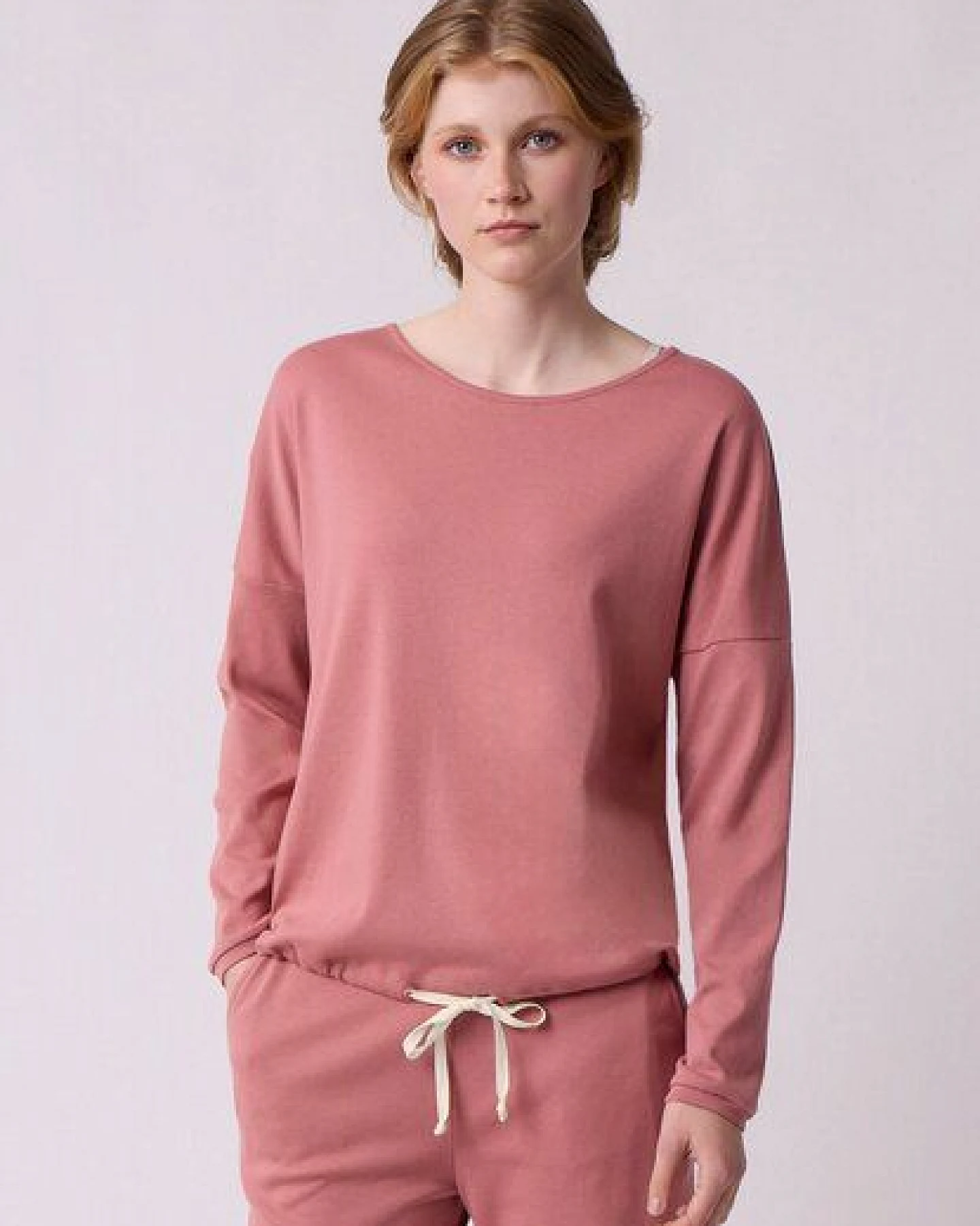 LANA Organic Pyjamashirt, Modell Ceres – Ansicht 2