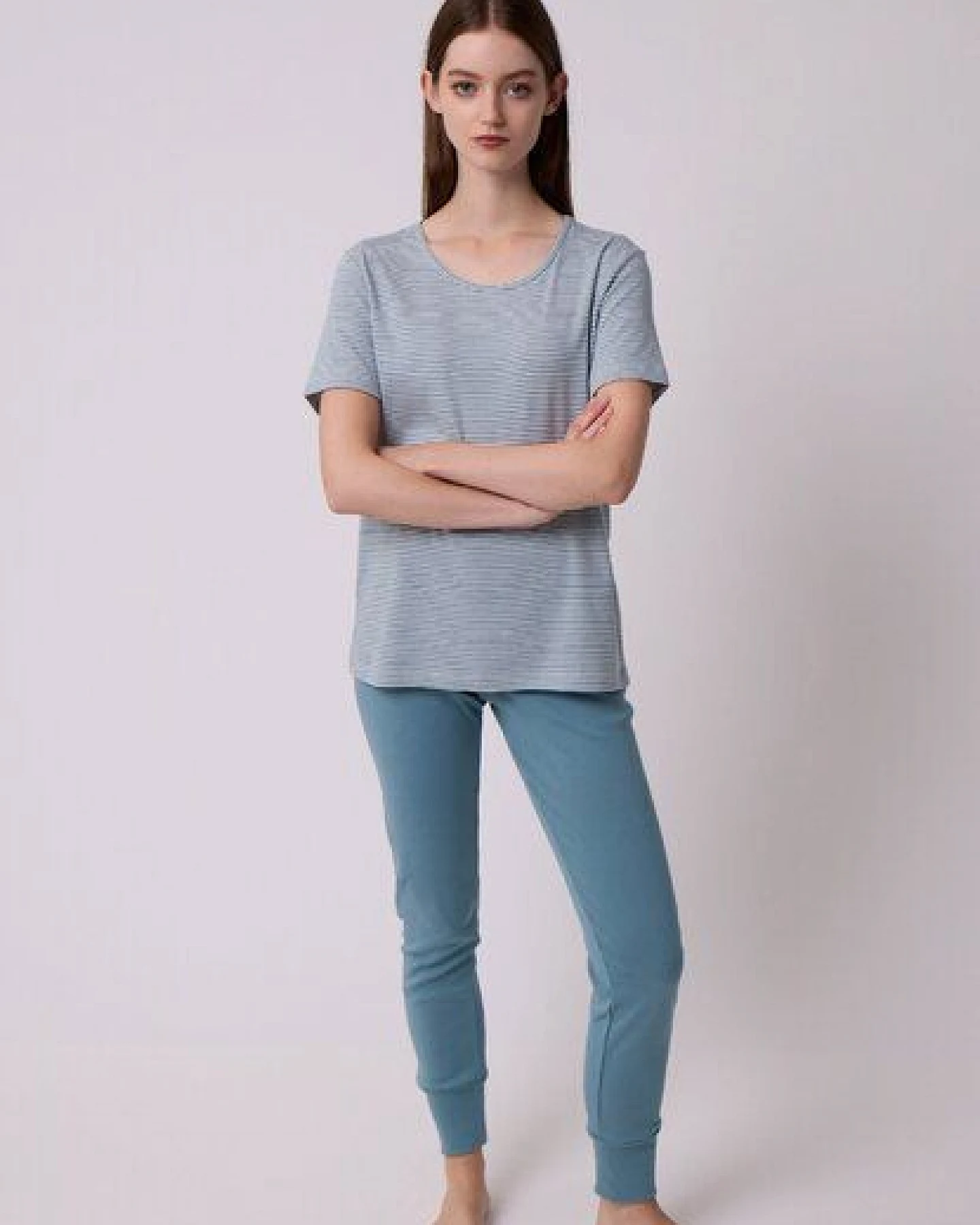 LANA Organic Schlafshirt, Modell Iris – Ansicht 3
