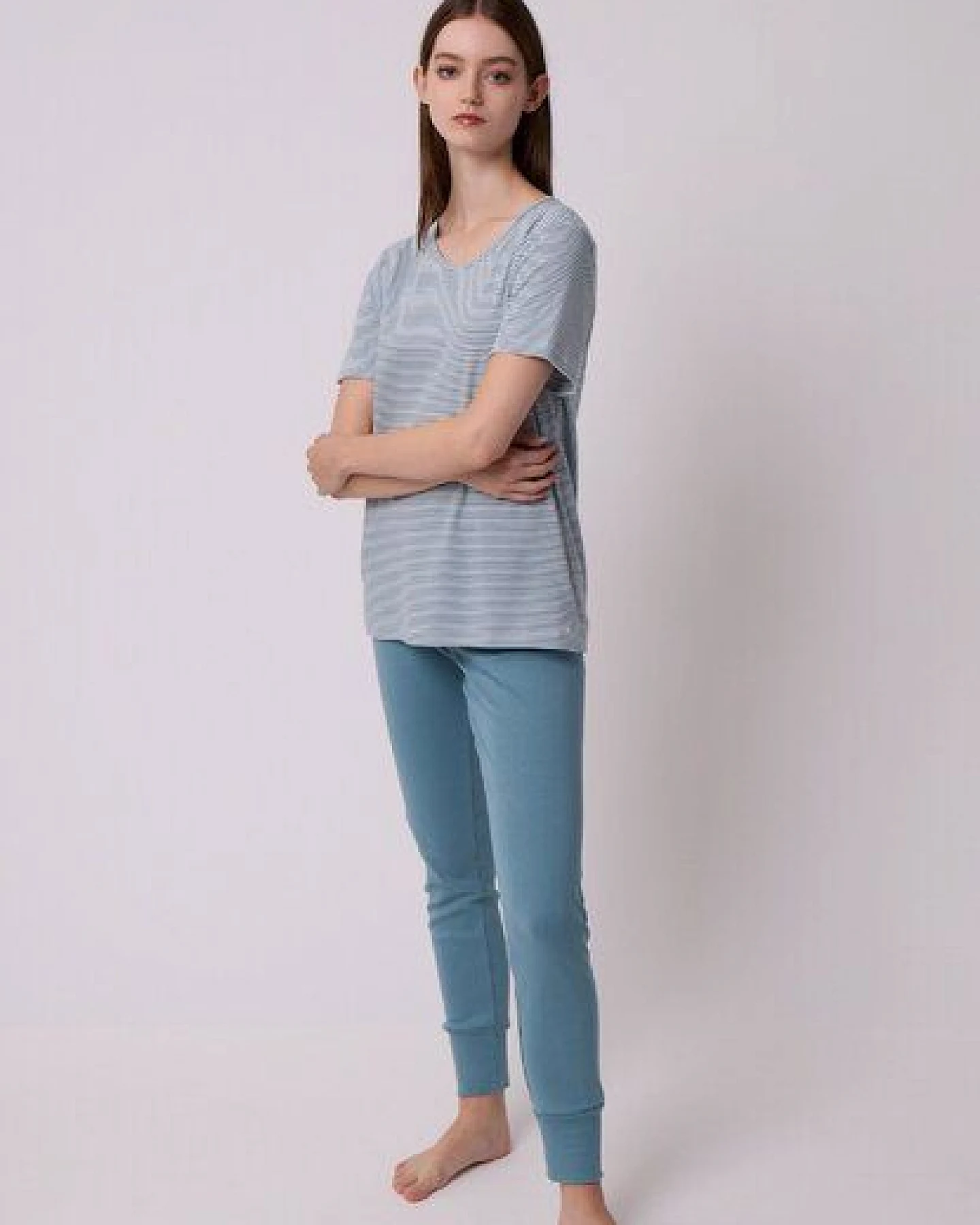 LANA Organic Schlafshirt, Modell Iris – Ansicht 4