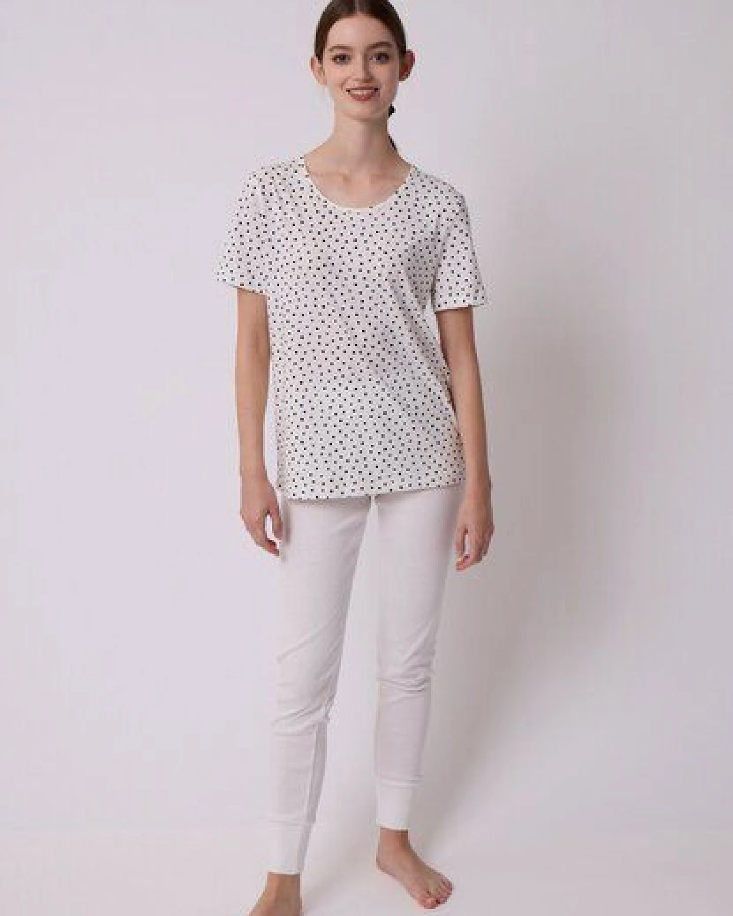 LANA Organic Schlafshirt, Modell Iris – Ansicht 2