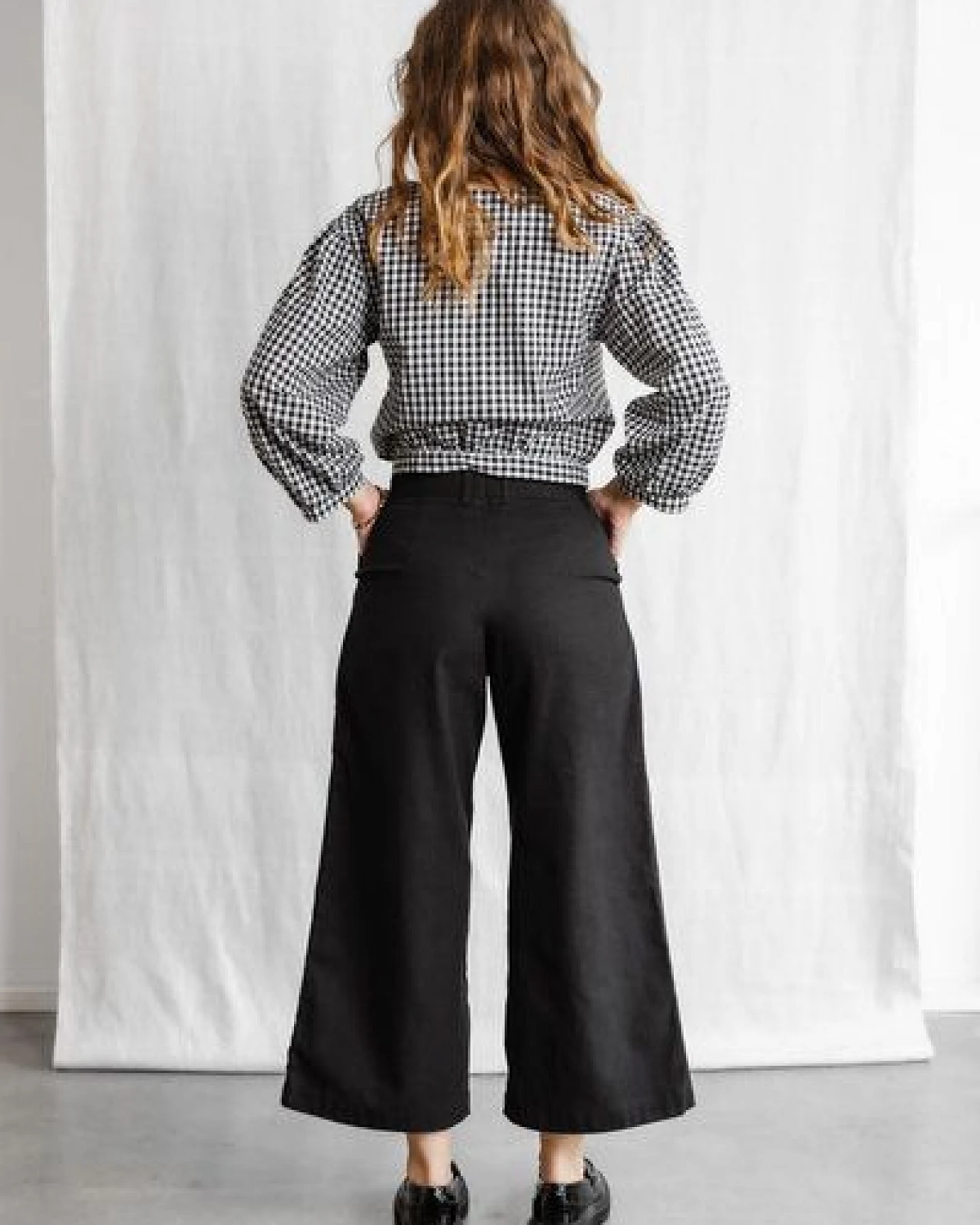 Jyoti - Fair Works Bio-Baumwoll Culotte Hemani – Ansicht 4
