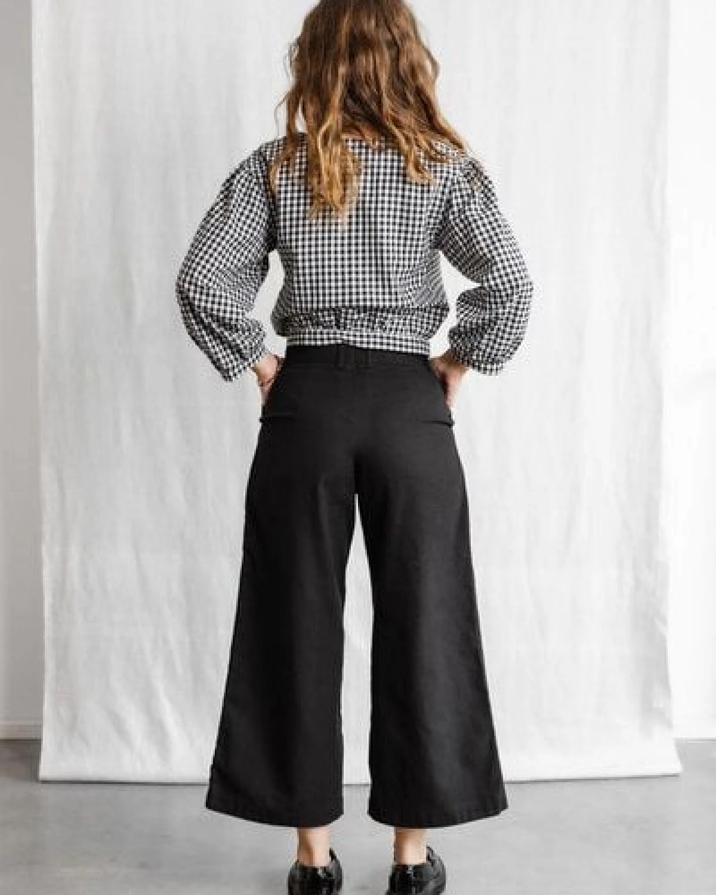 Jyoti - Fair Works Bio-Baumwoll Culotte Hemani – Ansicht 4