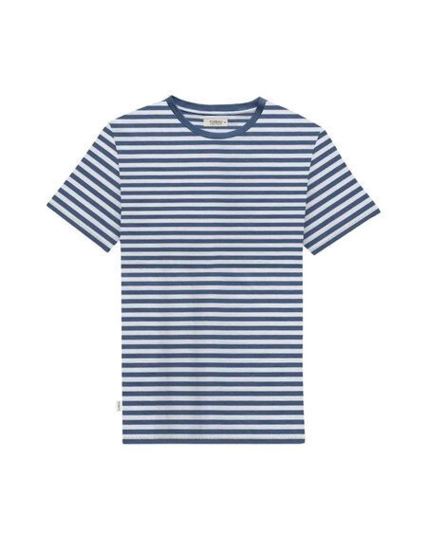 FUXBAU Gestreiftes Männer T-Shirt - blau weiß – Ansicht 2
