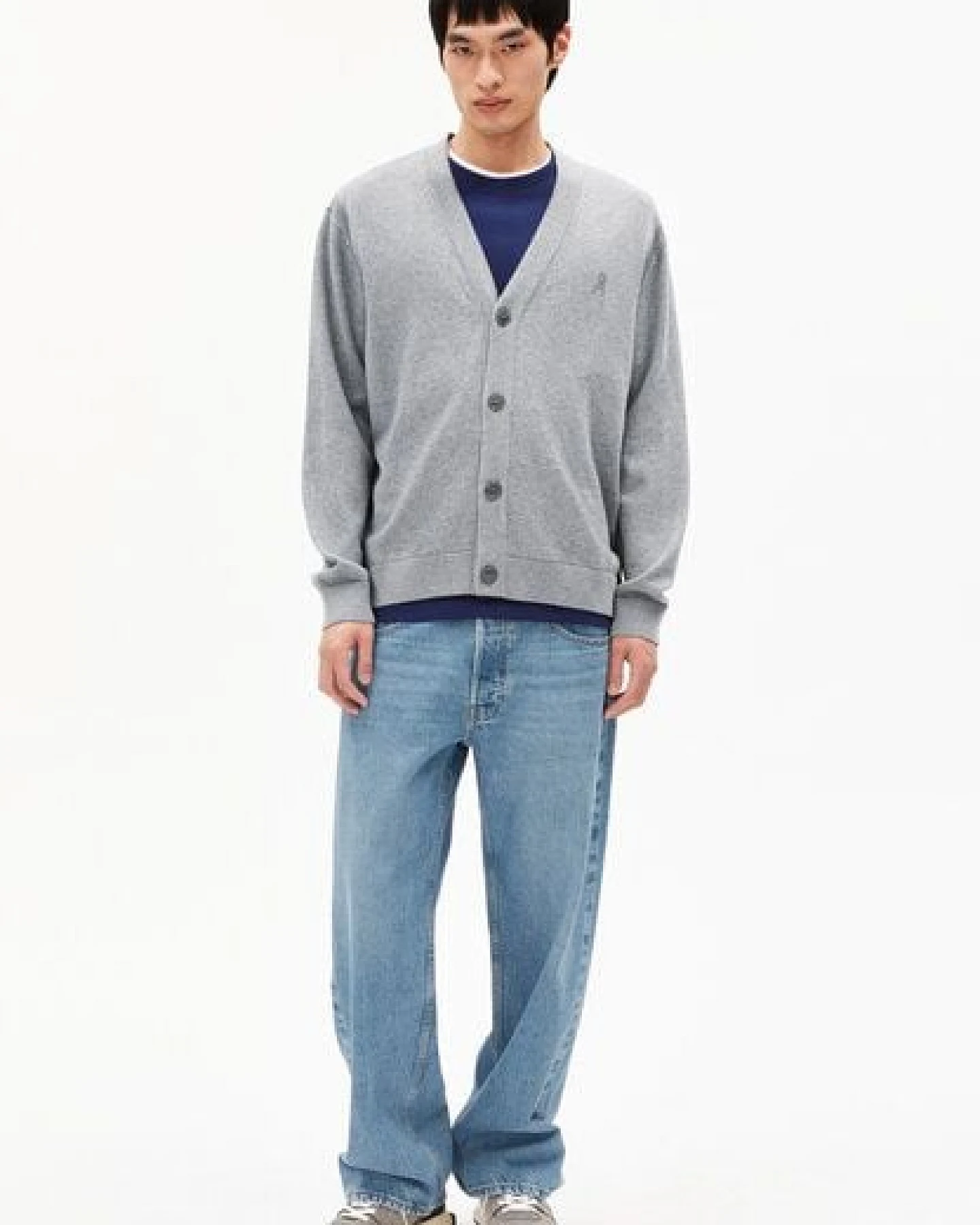 ARMEDANGELS AANATOL Herren Strickjacke aus Bio-Woll Mix – Ansicht 4