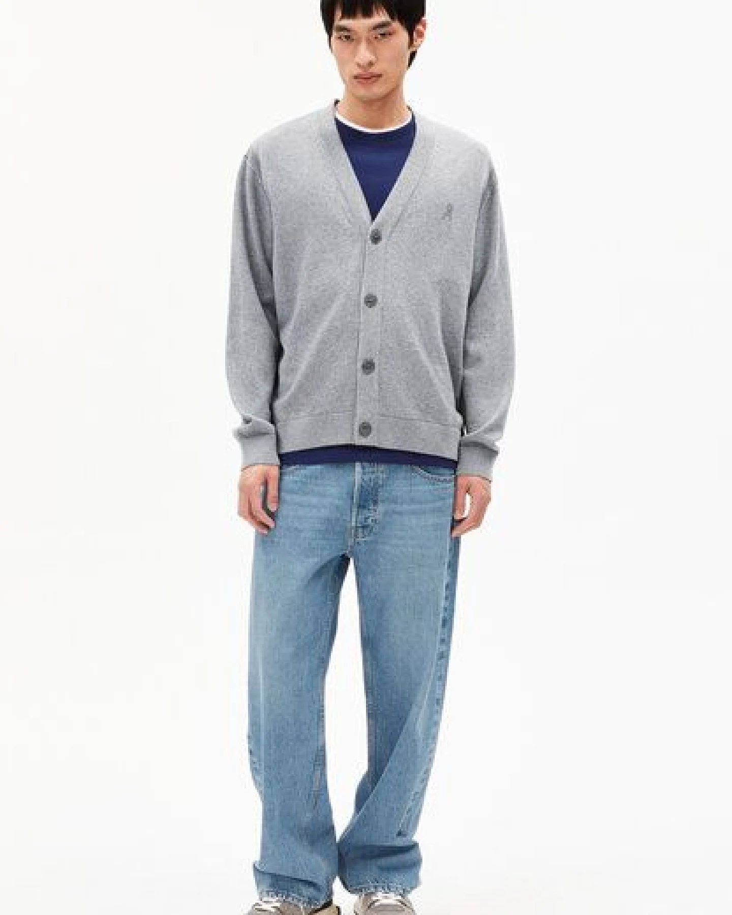 ARMEDANGELS AANATOL Herren Strickjacke aus Bio-Woll Mix – Ansicht 4