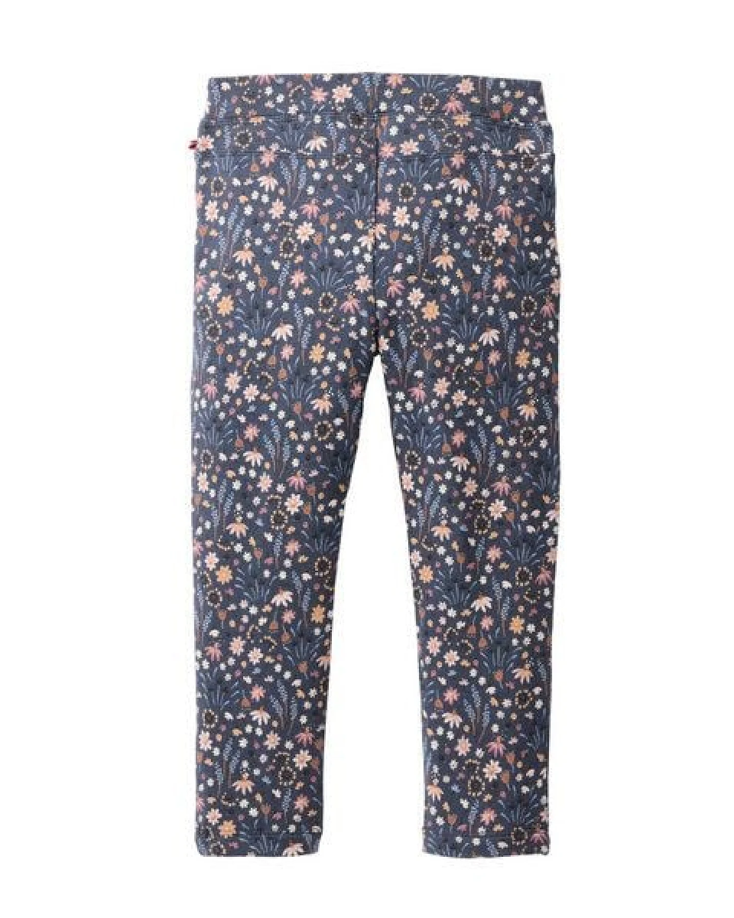 People Wear Organic Treggings, blau bedruckt, Bio-Baumwolle – Ansicht 2