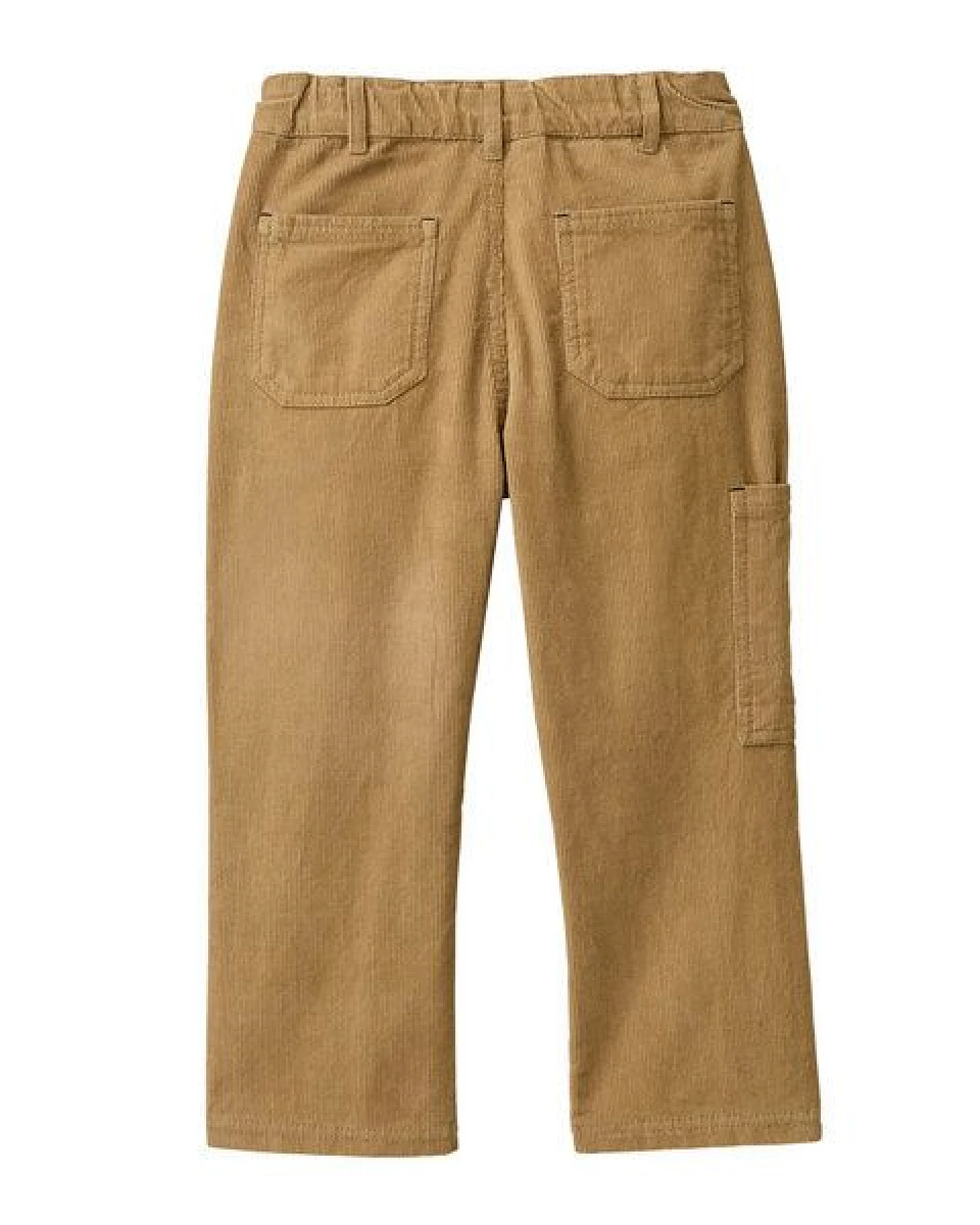 People Wear Organic Kord Hose, blau und braun, uni, Bio-Baumwolle – Ansicht 2
