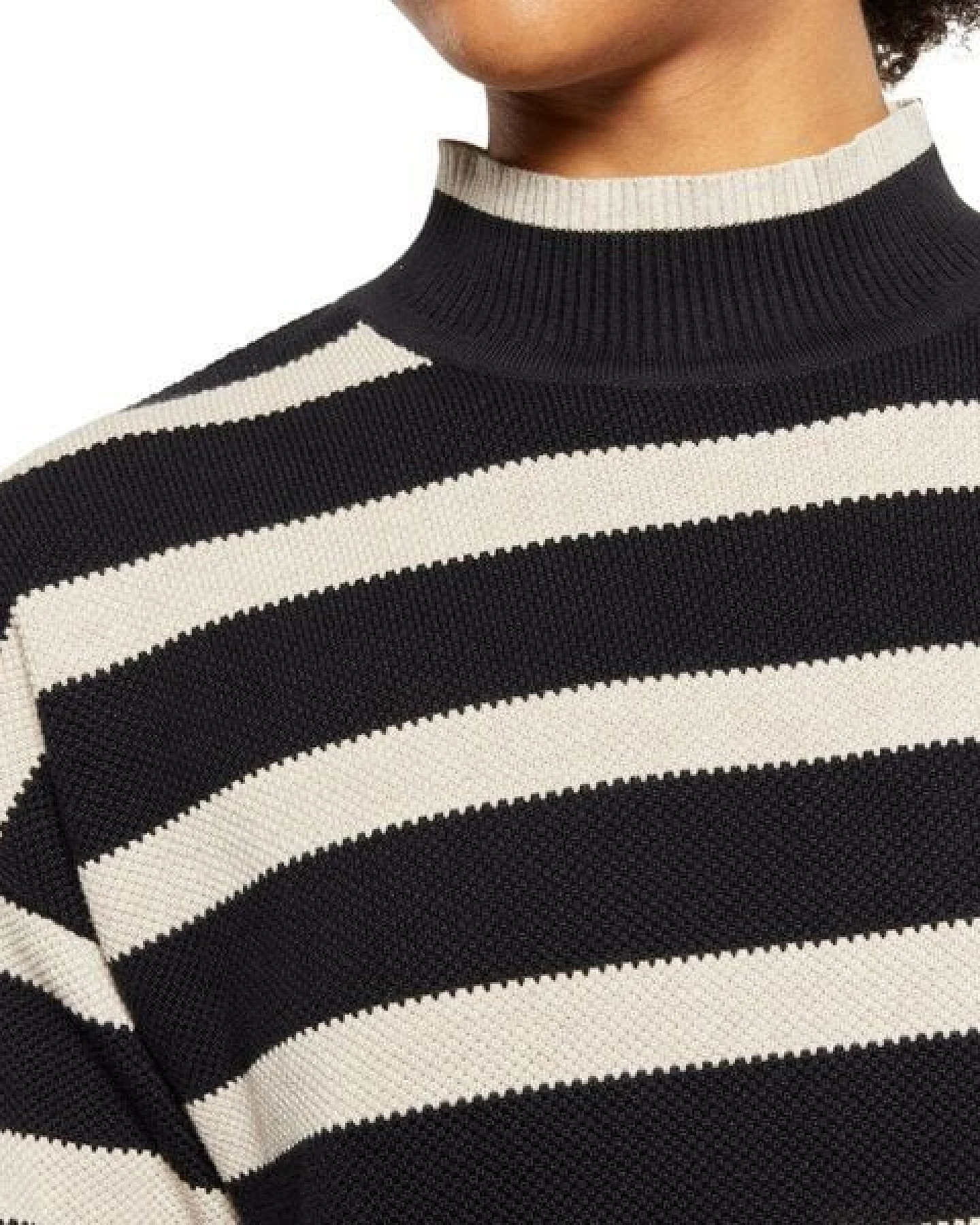KnowledgeCotton Apparel Pullover Cotton Micro Bubble Crew Neck Knit – Ansicht 2