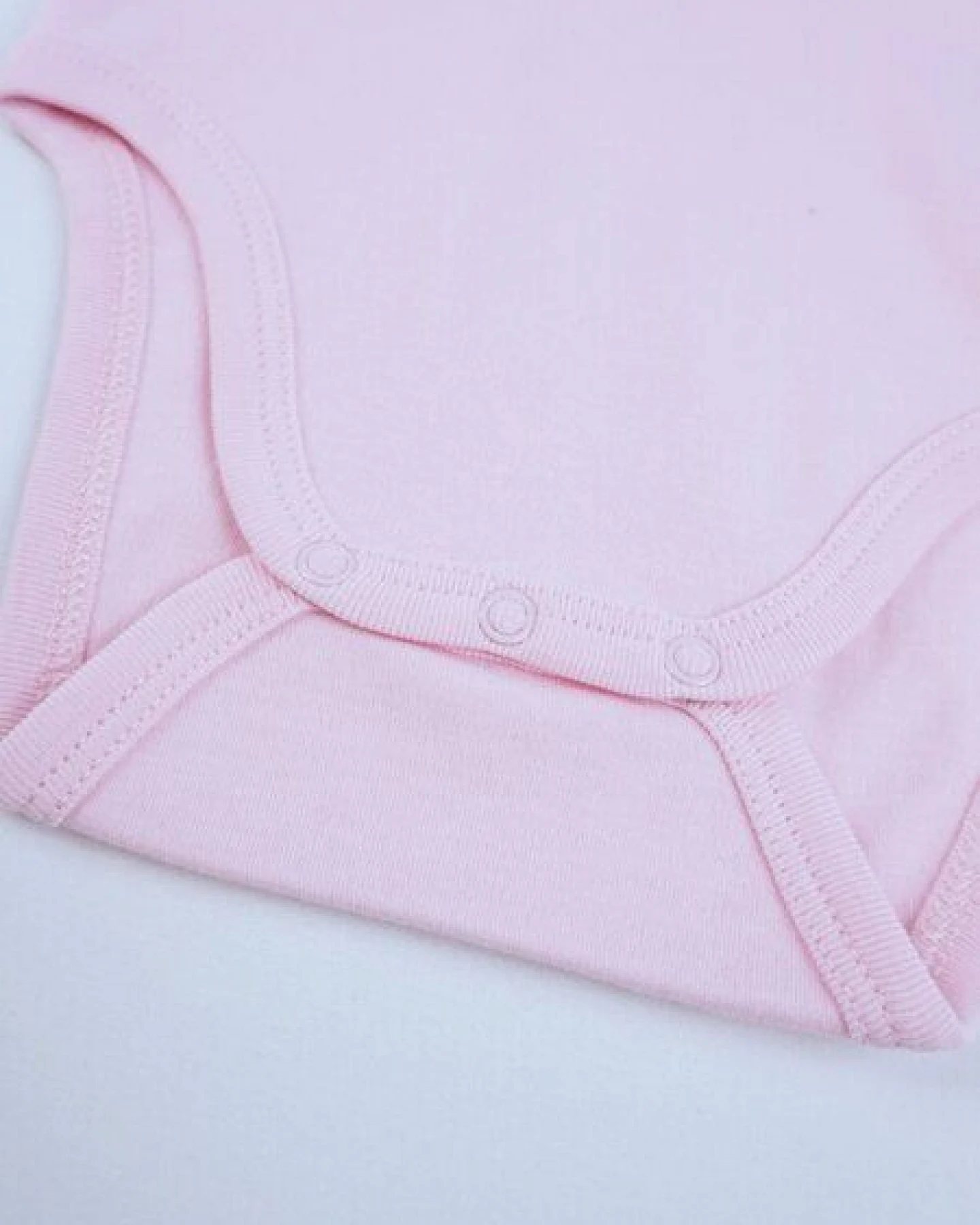 MELAdi Kinder Baby - Body aus Biobaumwolle - Orange auf Pink – Ansicht 4