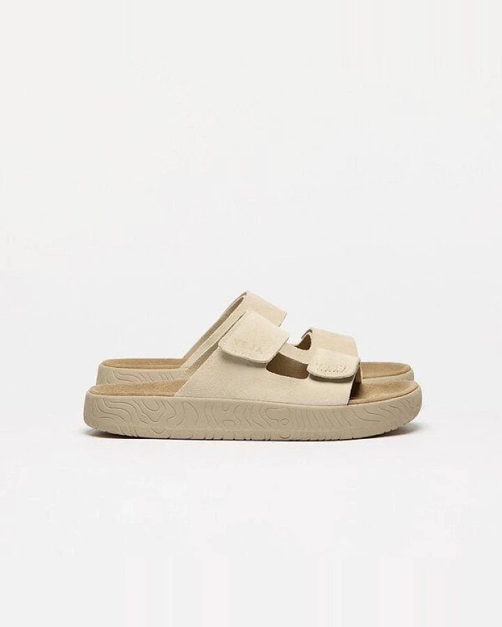 Veja Herren-Sandalen Etna Suede Soft Pierre Alm Almond