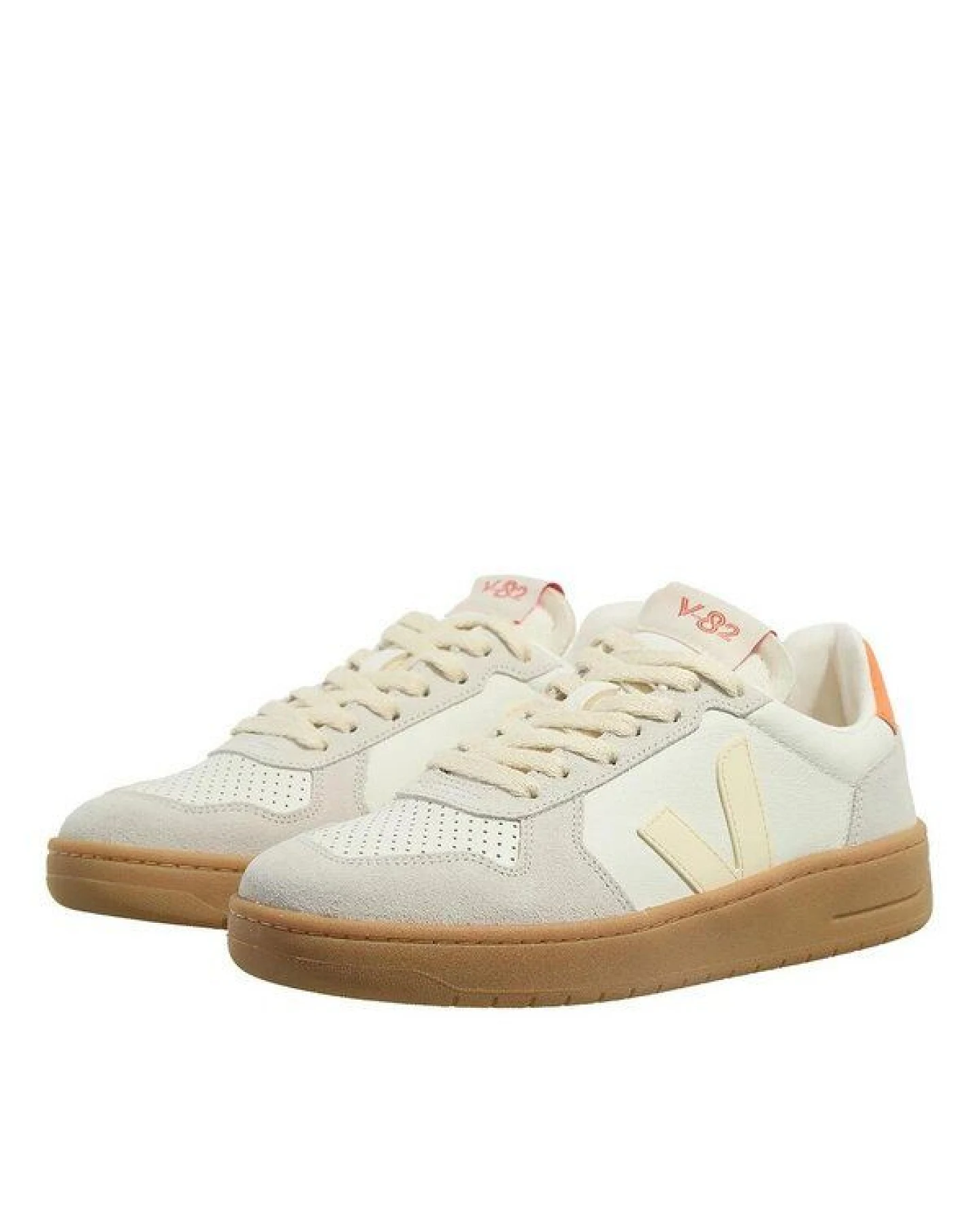 Low-Top-Sneaker Veja V-82 Pure Calcaire Fury – Ansicht 3