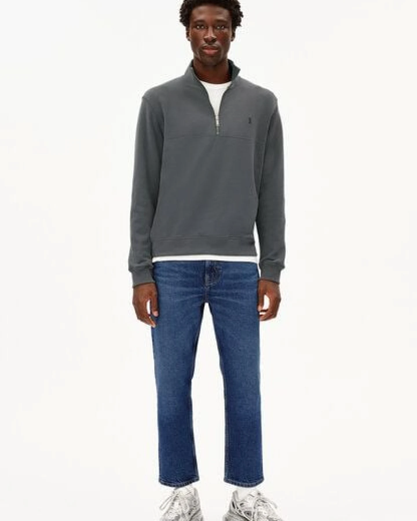 ARMEDANGELS WAARLO FLEECE Herren Sweatshirt aus Bio-Baumwolle – Ansicht 4