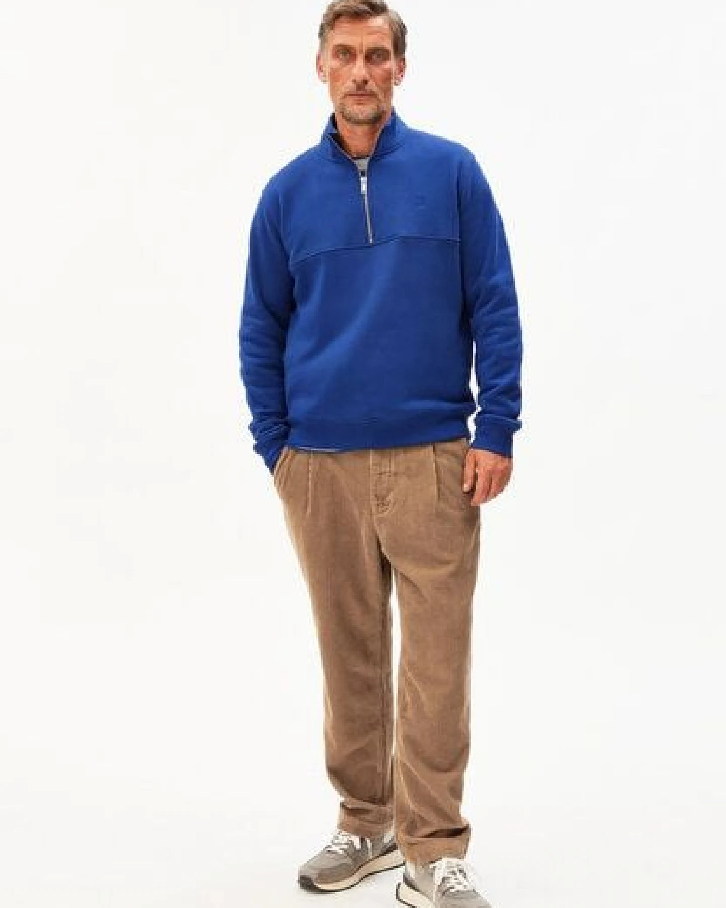 ARMEDANGELS WAARLO FLEECE Herren Sweatshirt aus Bio-Baumwolle – Ansicht 4