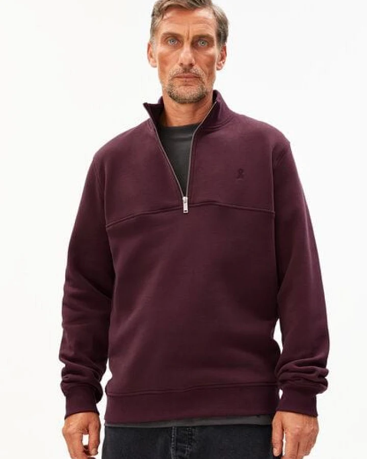 Produktseite: ARMEDANGELS WAARLO FLEECE Herren Sweatshirt aus Bio-Baumwolle