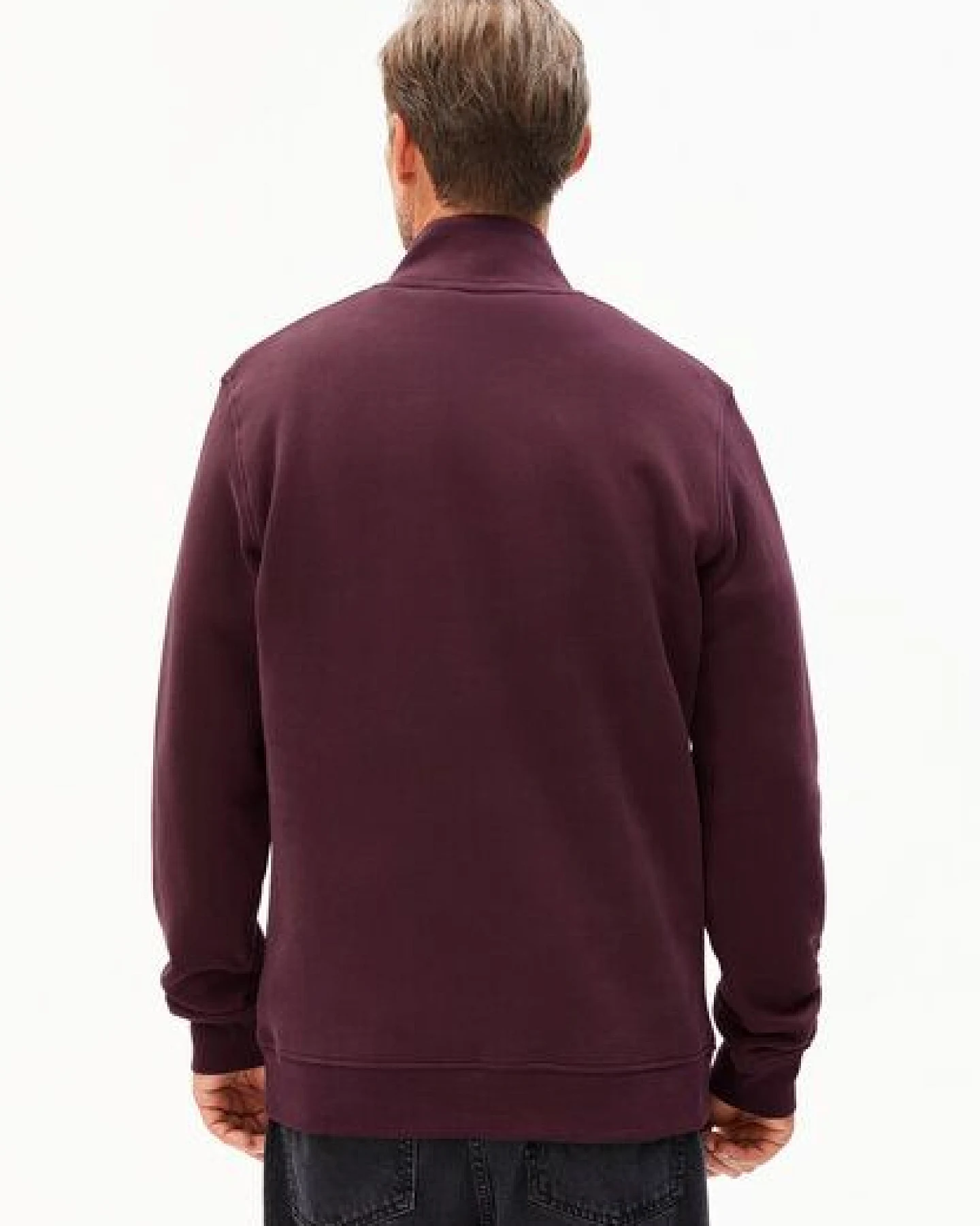 ARMEDANGELS WAARLO FLEECE Herren Sweatshirt aus Bio-Baumwolle – Ansicht 2
