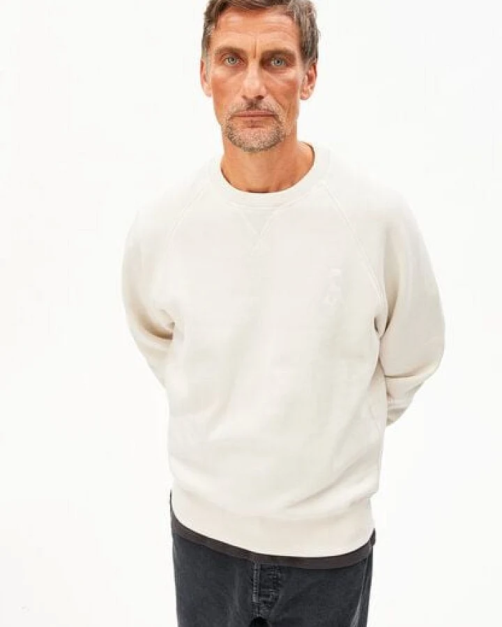 ARMEDANGELS ICONIC Å JOAAN MELANGE Herren Sweatshirt aus Bio-Baumwolle