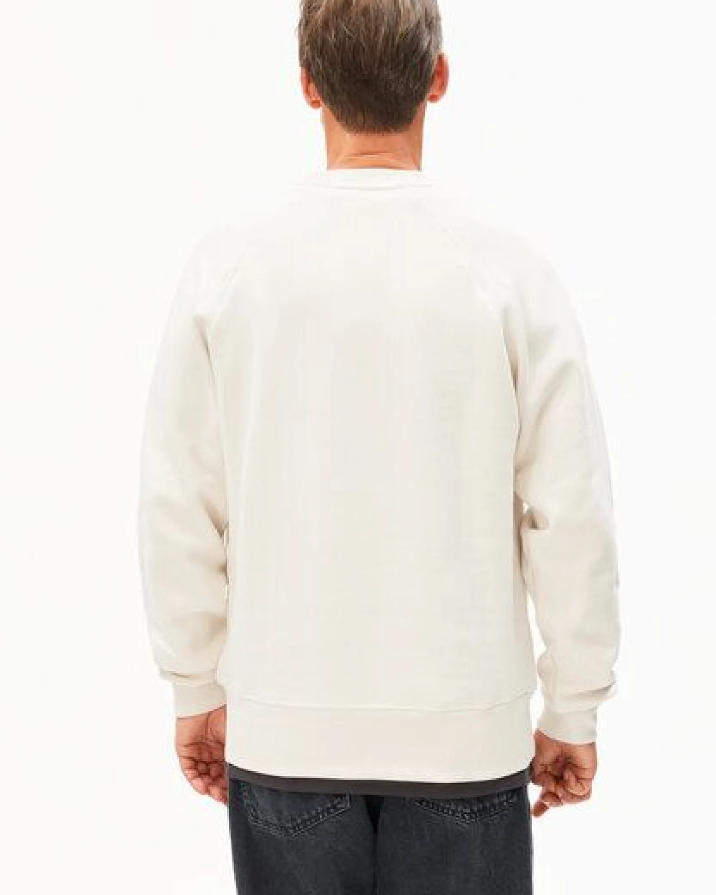 ARMEDANGELS ICONIC Å JOAAN MELANGE Herren Sweatshirt aus Bio-Baumwolle – Ansicht 2