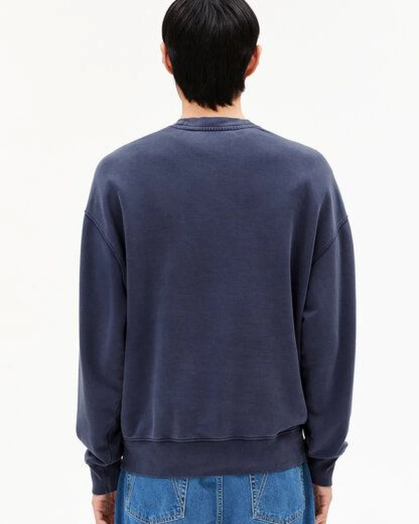 ARMEDANGELS ICONIC Å EMAAL GMT DYE Herren Sweatshirt aus Bio-Baumwolle – Ansicht 2