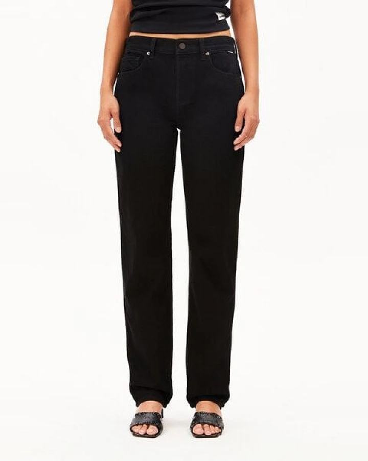 ARMEDANGELS AAVELINE Damen Straight Jeans recycelte Baumwolle