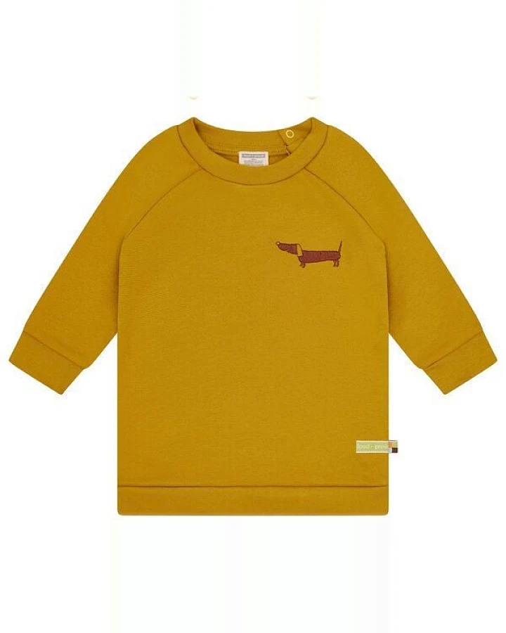 loud + proud Babys & Kinder Weiches Sweatkleid, GOTS-zertifiziert