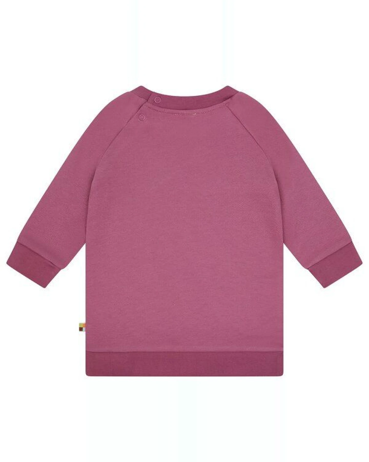 loud + proud Babys & Kinder Weiches Sweatkleid, GOTS-zertifiziert – Ansicht 2