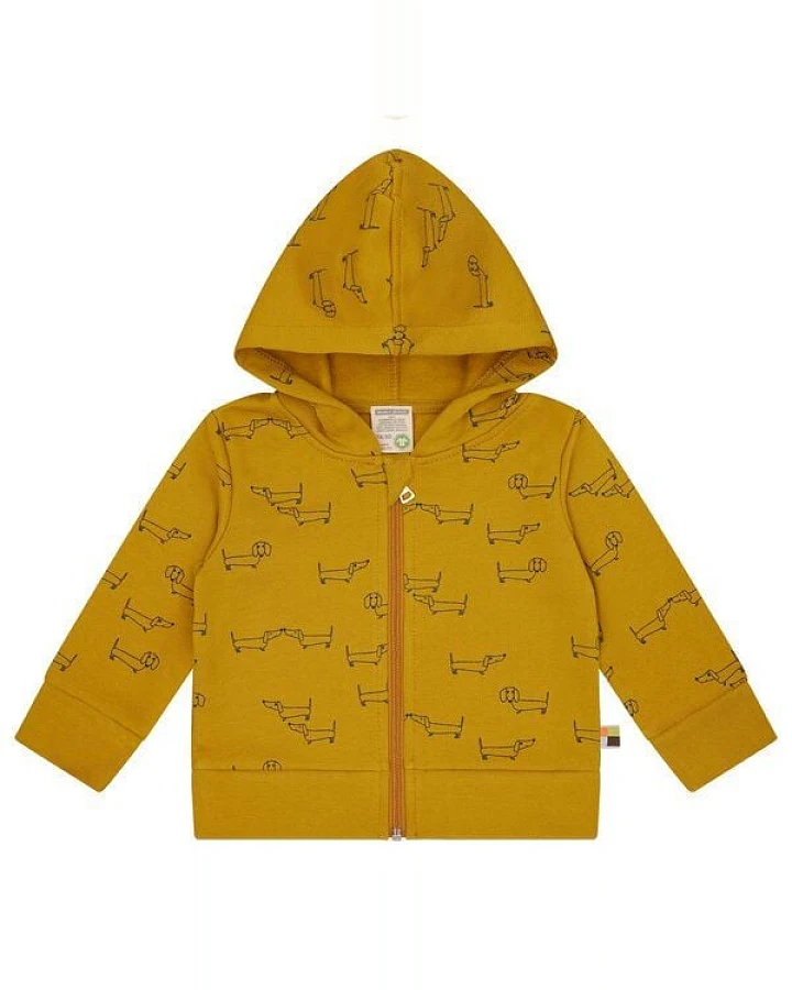 loud + proud Babys & Kinder Sweatjacke mit Kapuze, GOTS-zertifiziert