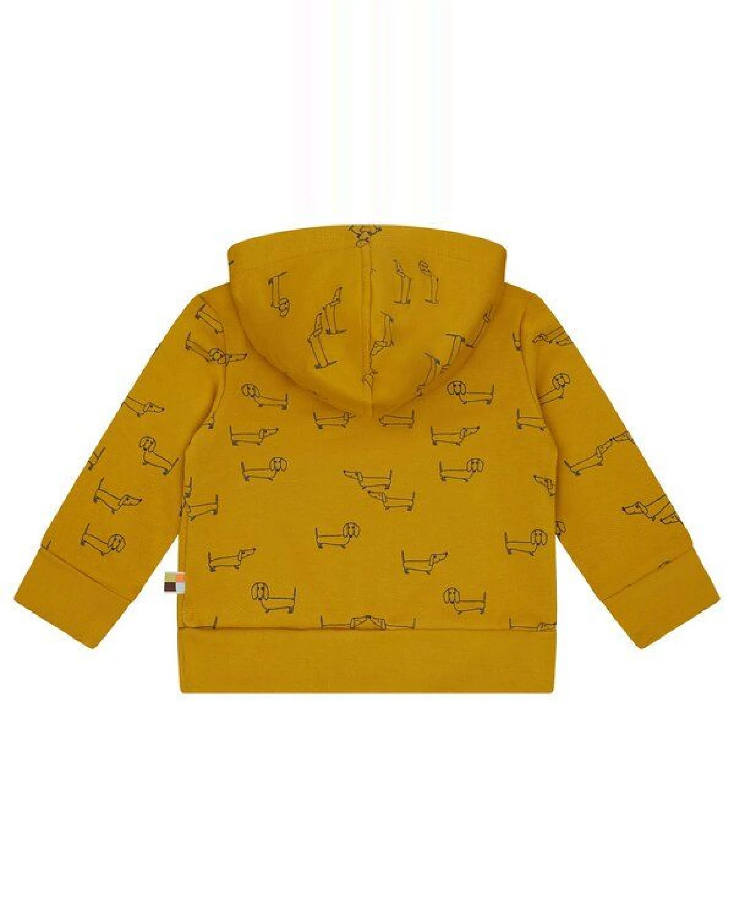 loud + proud Babys & Kinder Sweatjacke mit Kapuze, GOTS-zertifiziert – Ansicht 2