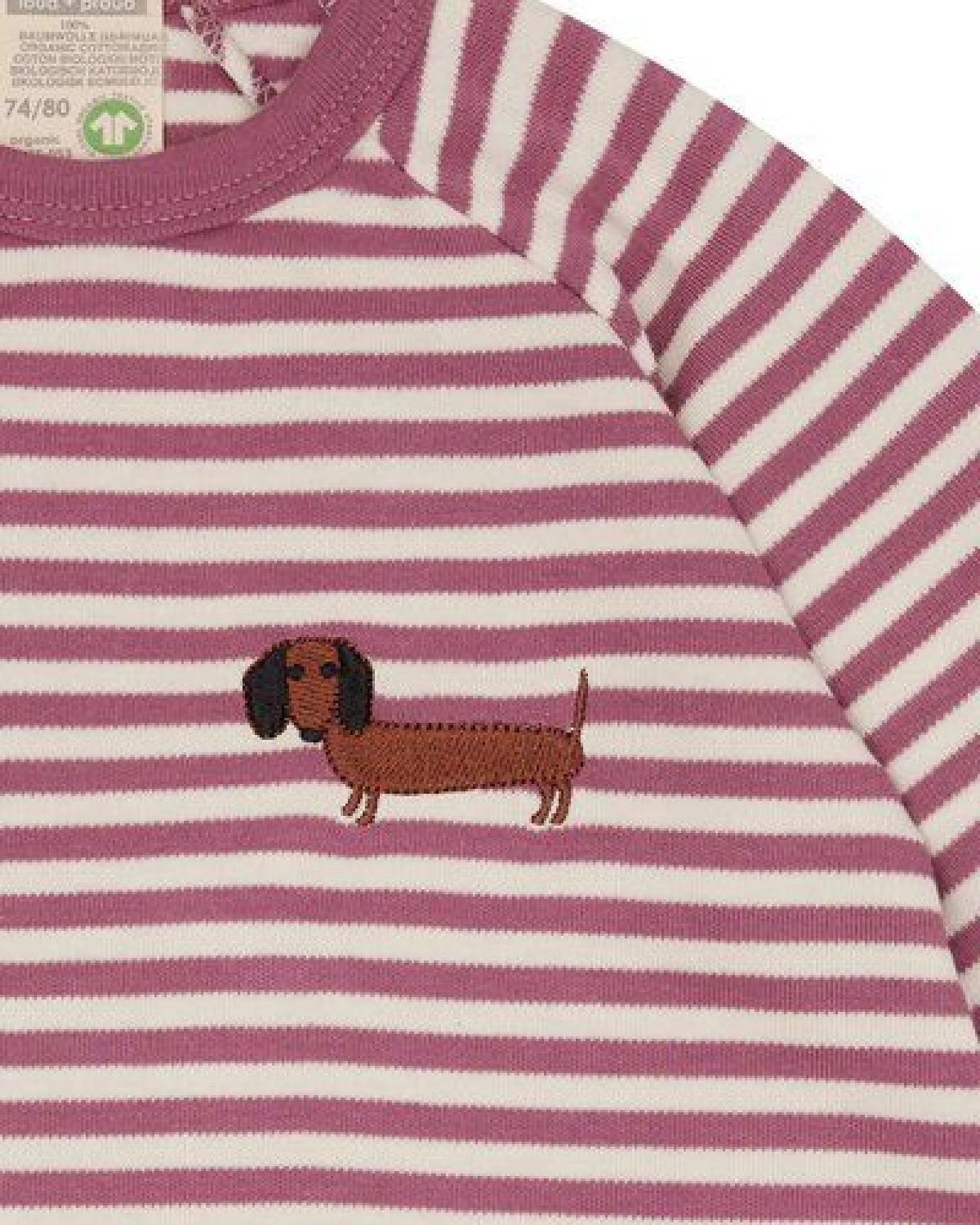 loud + proud Babys & Kinder Weiches Sweatkleid, GOTS-zertifiziert – Ansicht 3