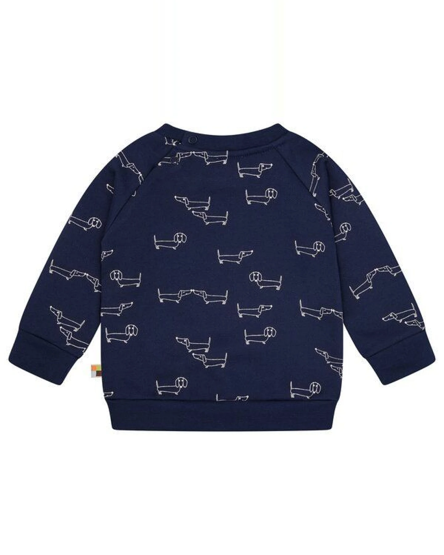 loud + proud Babys & Kinder Sweatshirt mit Alloverdruck, GOTS-zertifiziert – Ansicht 2