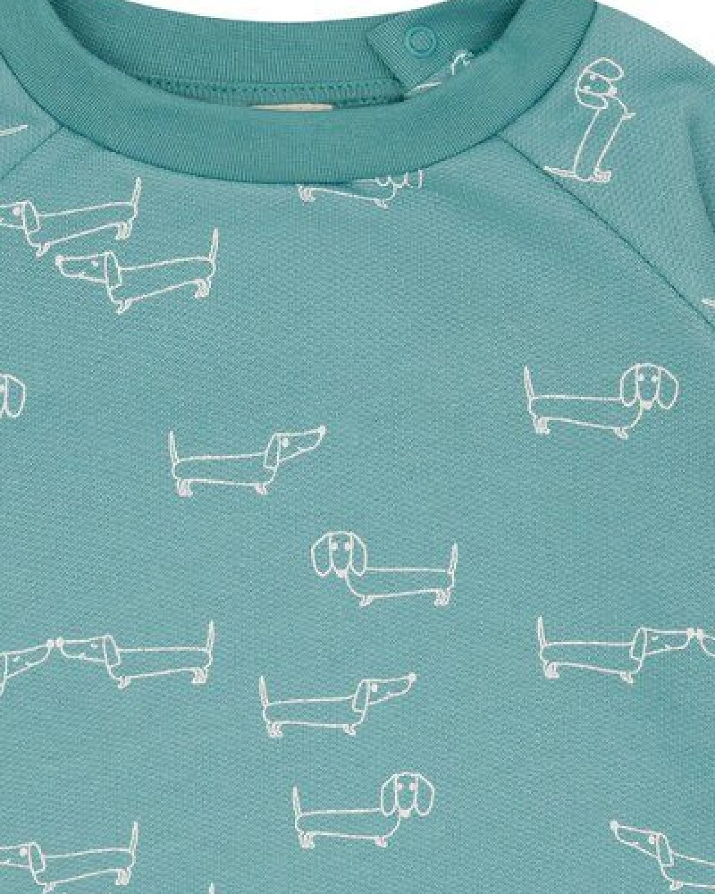 loud + proud Babys & Kinder Sweatshirt mit Alloverdruck, GOTS-zertifiziert – Ansicht 3