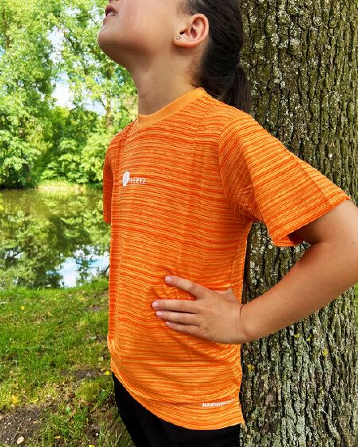 THE FACE OF ELEMENTS ATHLEEZ LYO.Pure - HIGH PERFORMANCE KIDS T-SHIRT AUS LYOCELL – Ansicht 2