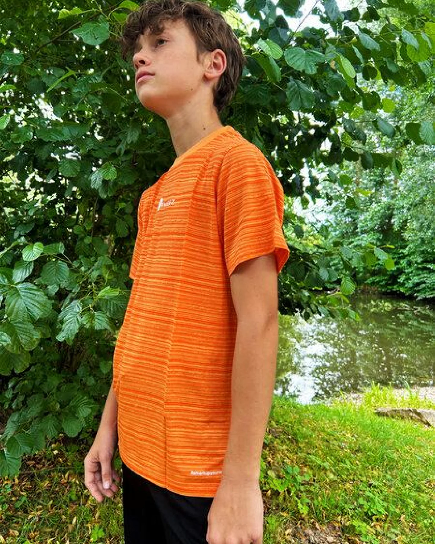 THE FACE OF ELEMENTS ATHLEEZ LYO.Pure - HIGH PERFORMANCE KIDS T-SHIRT AUS LYOCELL – Ansicht 3