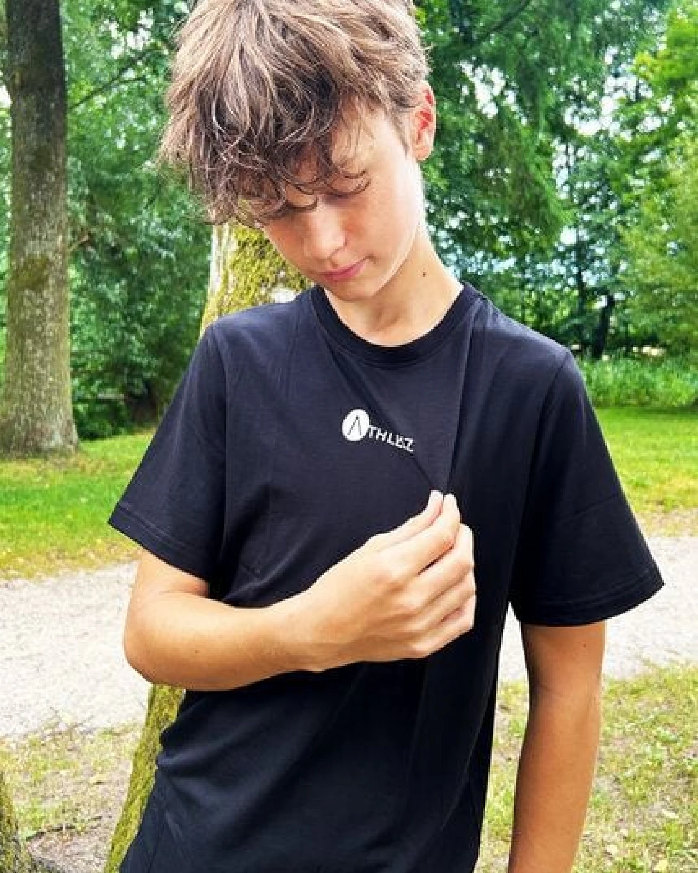 THE FACE OF ELEMENTS ATHLEEZ LYO.Pure - HIGH PERFORMANCE KIDS T-SHIRT AUS LYOCELL – Ansicht 4