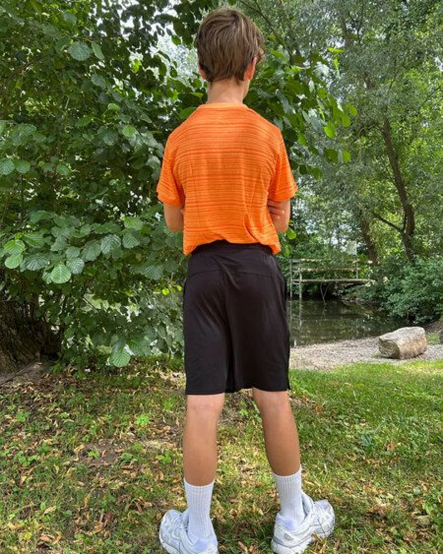 THE FACE OF ELEMENTS ATHLEEZ LYO.Pure - HIGH PERFORMANCE KIDS SHORTS AUS LYOCELL – Ansicht 3