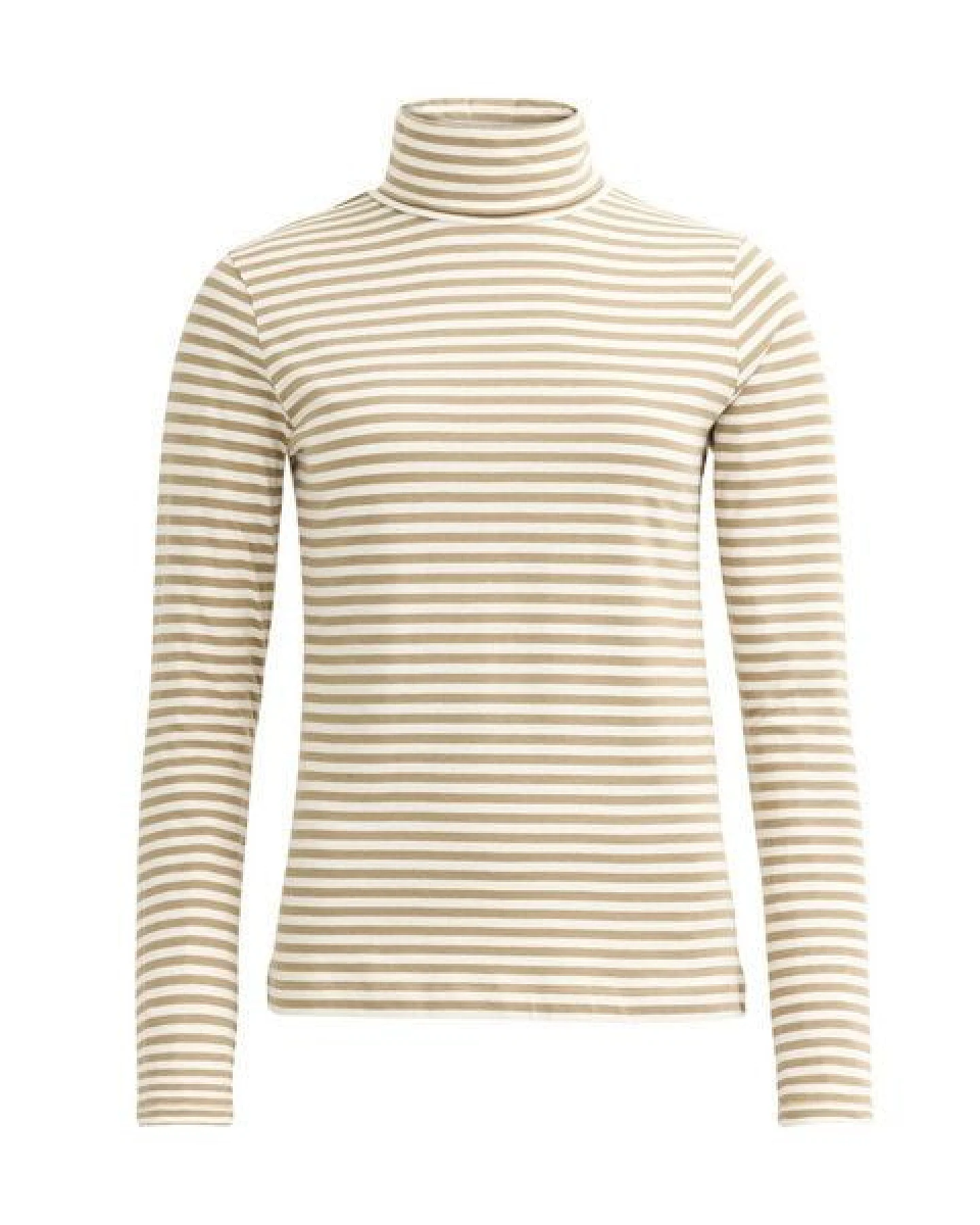 People Wear Organic Rollkragen Shirt, geringelt, Bio-Baumwolle – Ansicht 4