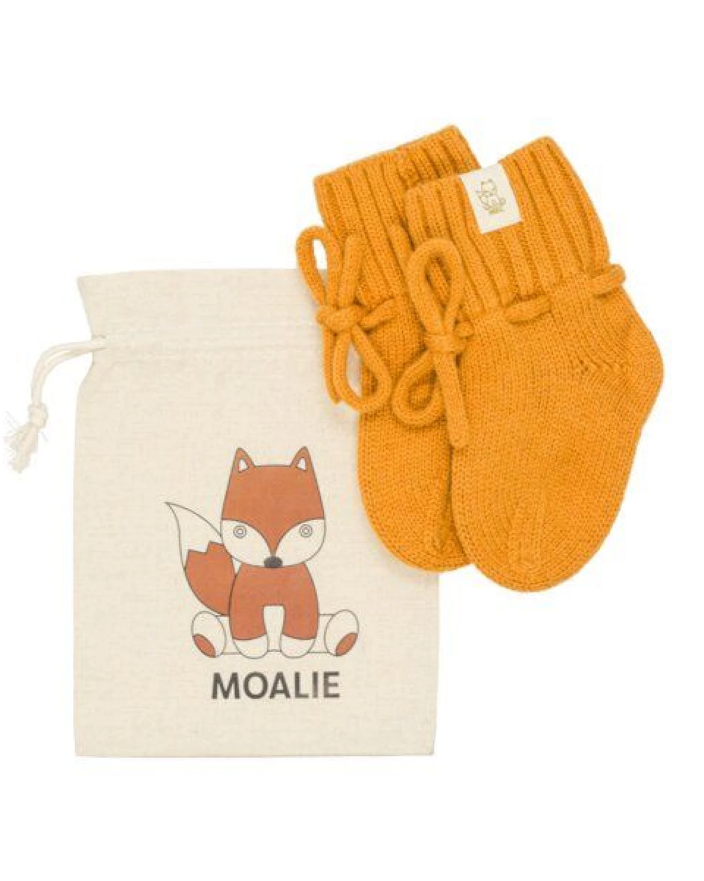Moalie Krabbelschuhe aus Merinowolle – Ansicht 2