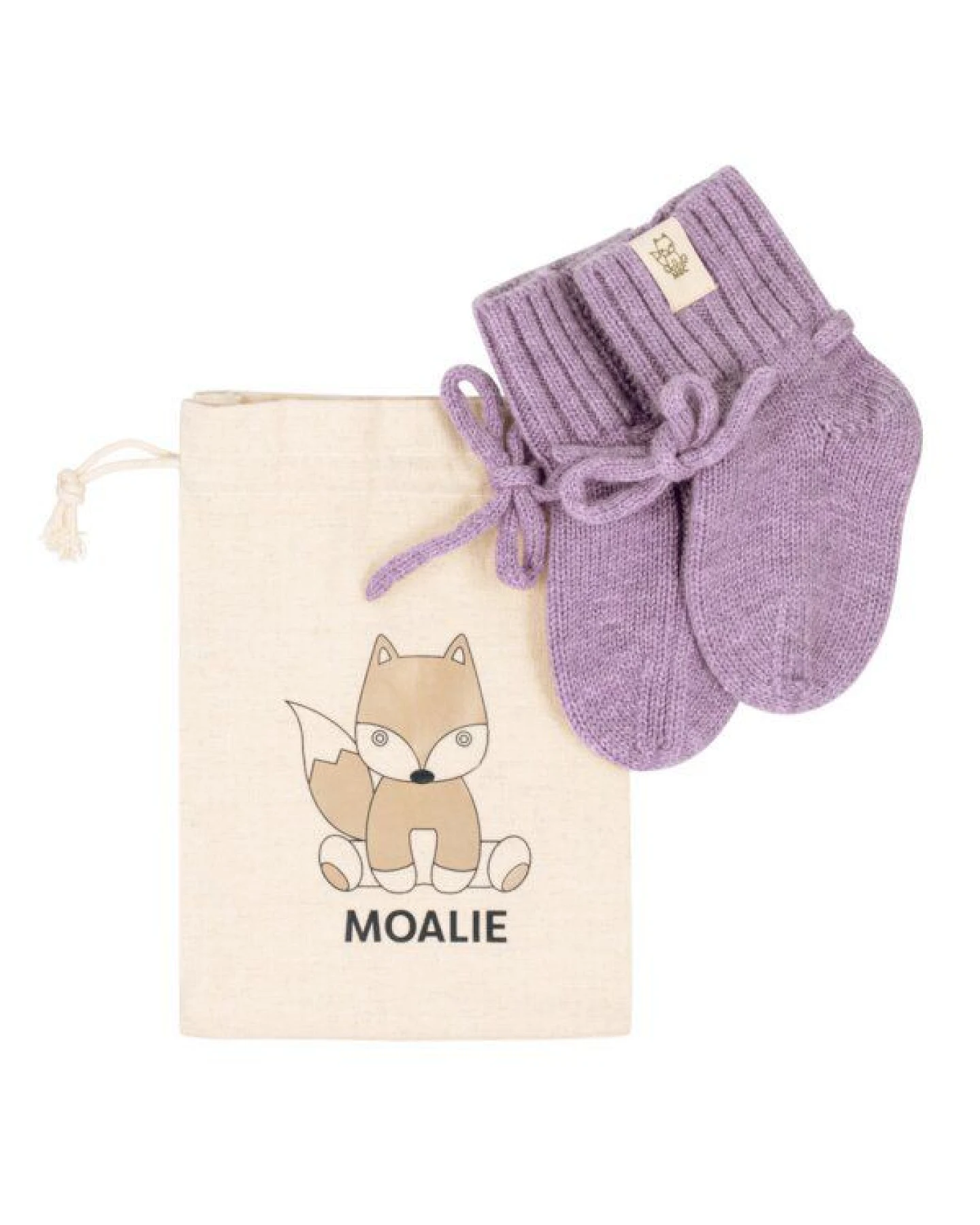 Moalie Krabbelschuhe aus Merinowolle – Ansicht 2