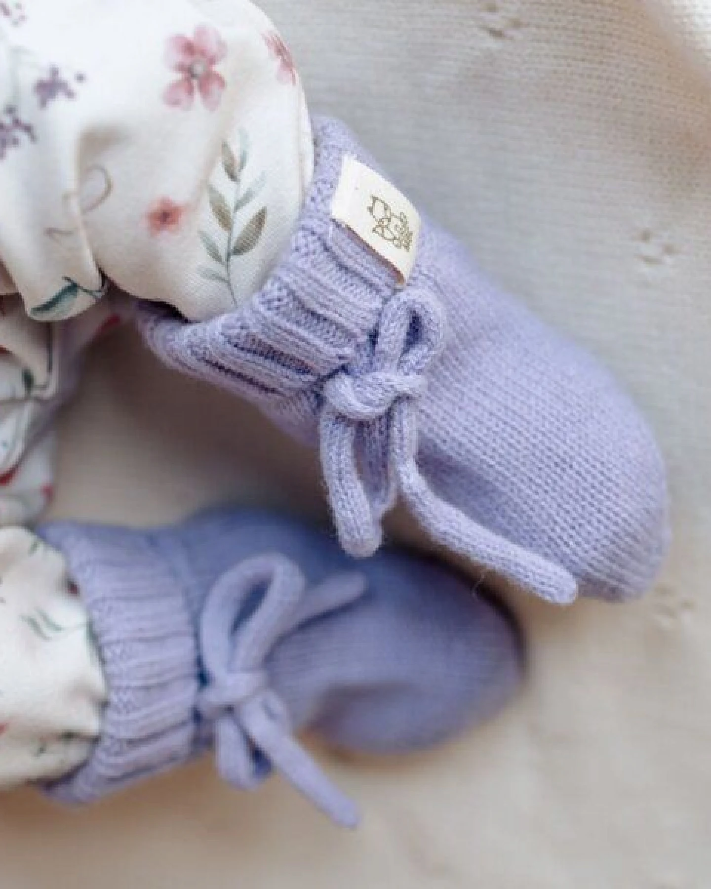 Moalie Krabbelschuhe aus Merinowolle – Ansicht 4