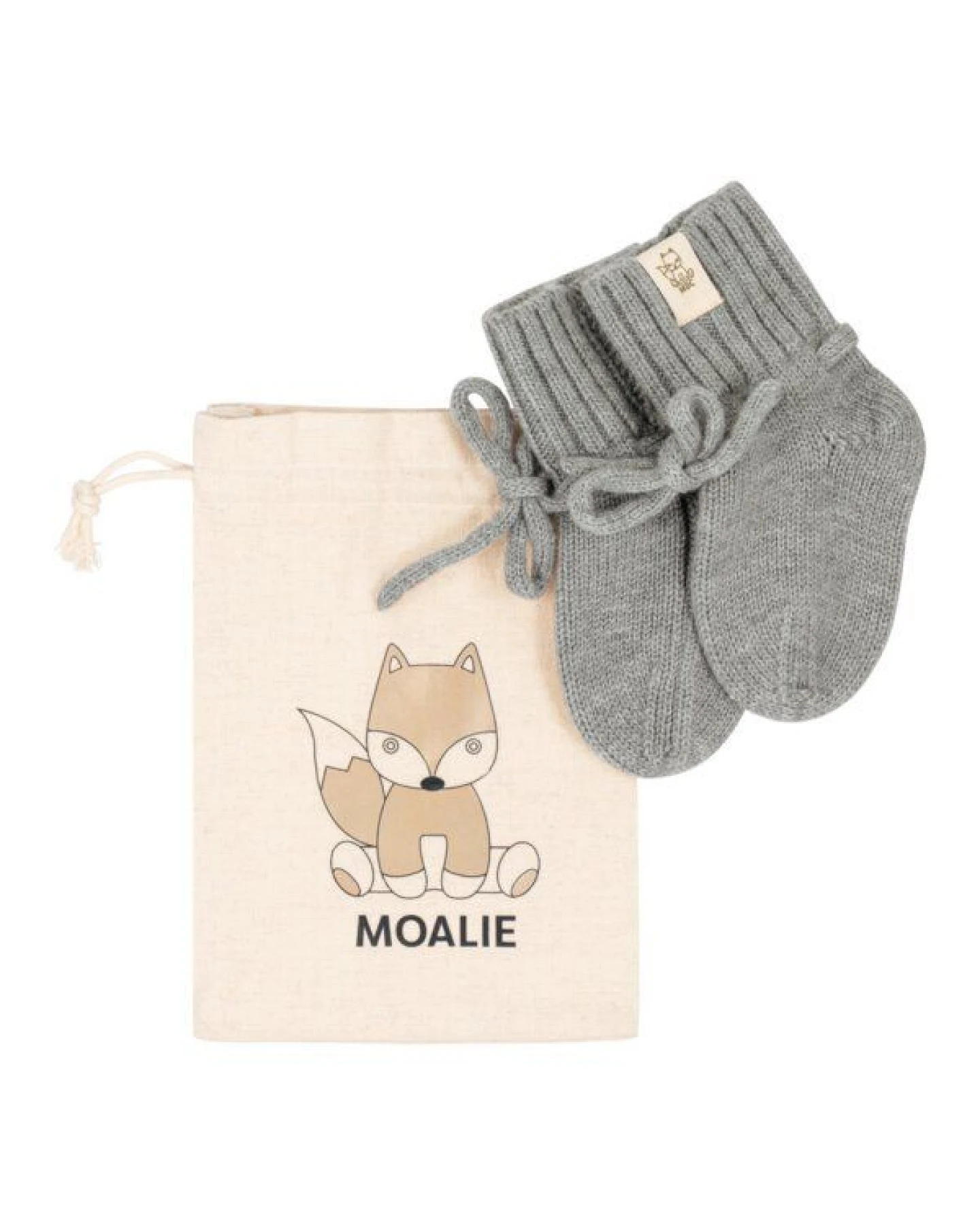 Moalie Krabbelschuhe aus Merinowolle – Ansicht 2