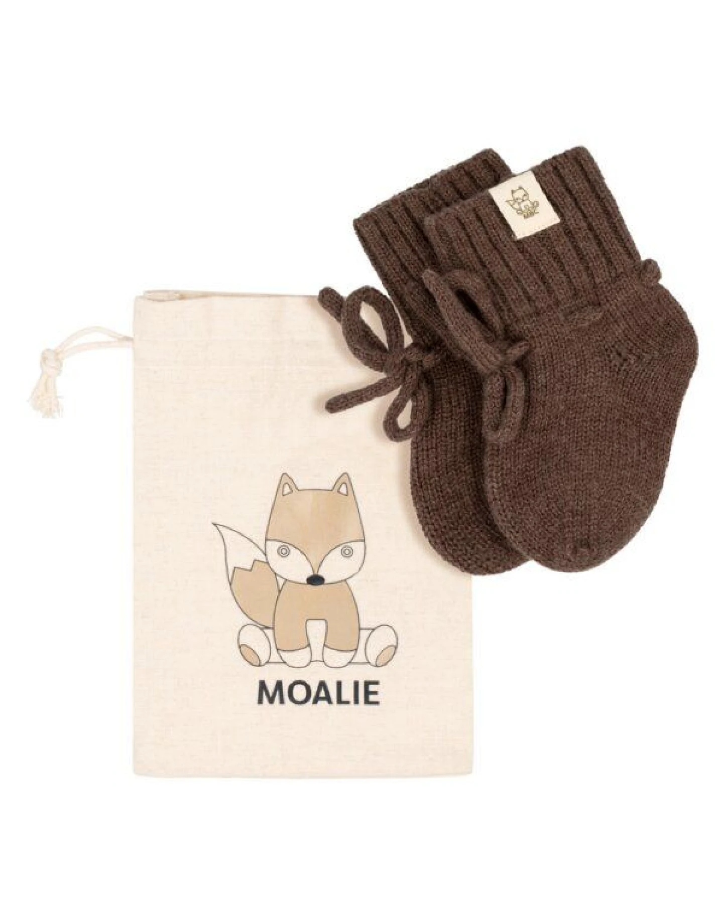 Moalie Krabbelschuhe aus Merinowolle – Ansicht 2