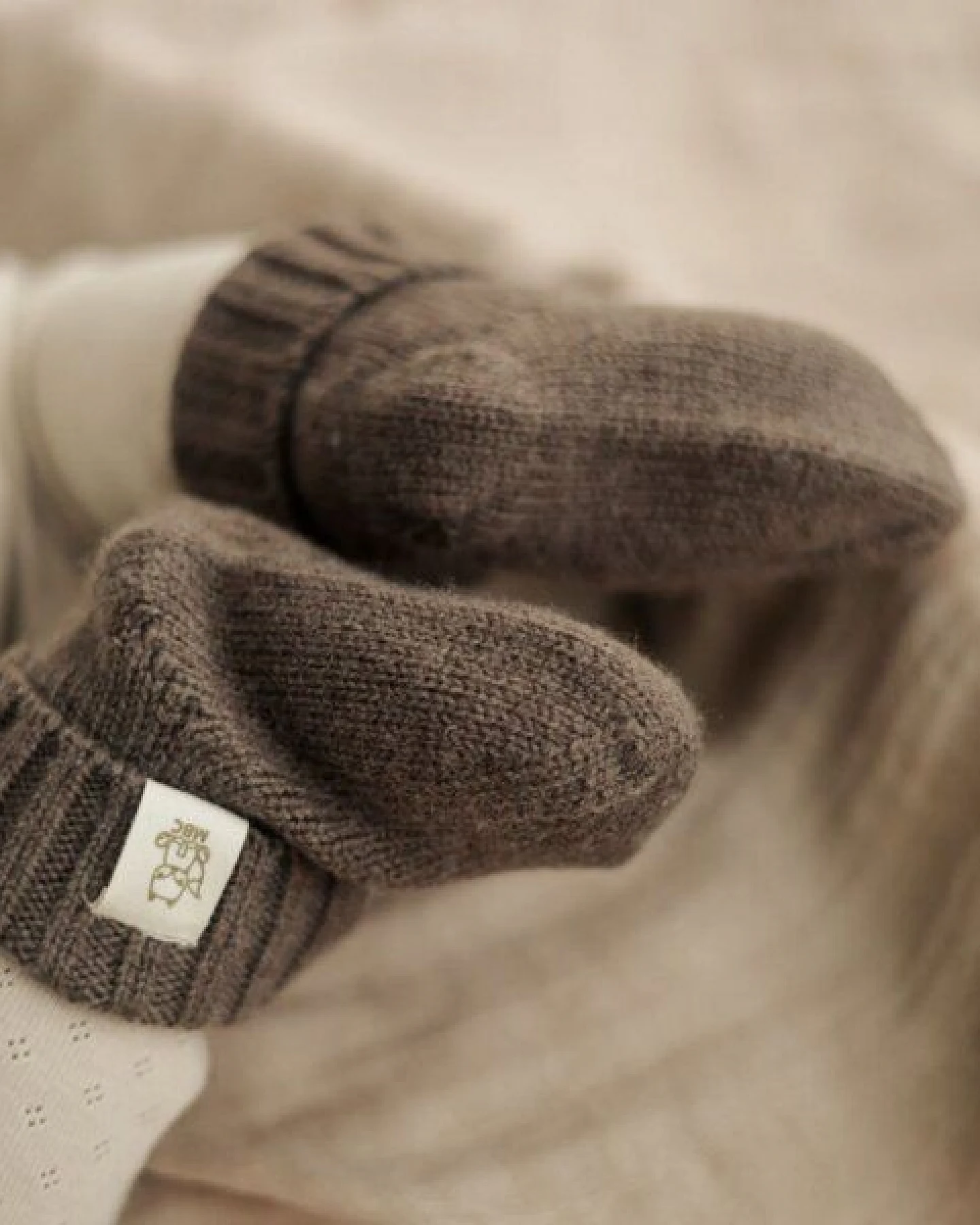 Moalie Krabbelschuhe aus Merinowolle – Ansicht 4