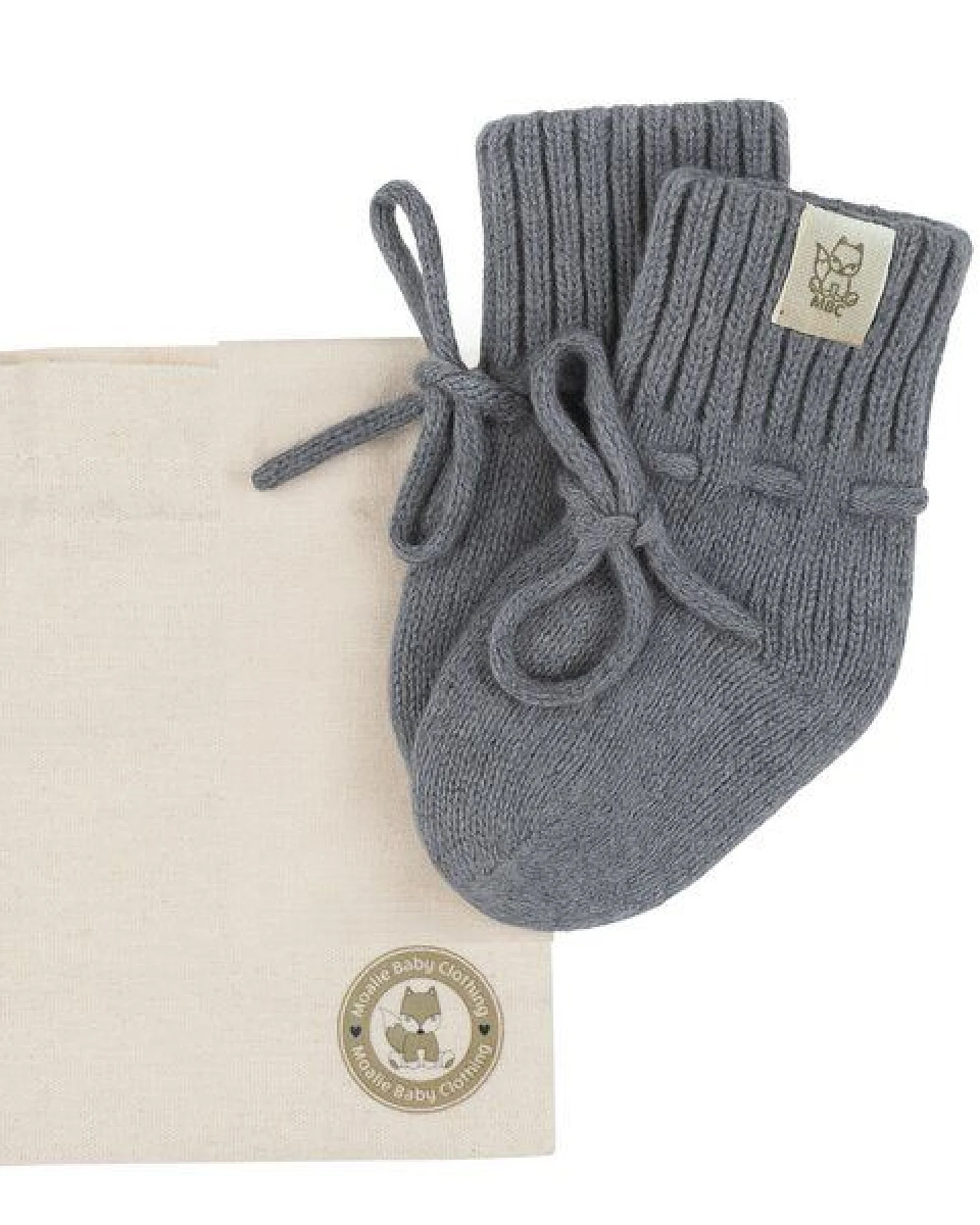 Moalie Krabbelschuhe aus Merinowolle – Ansicht 2