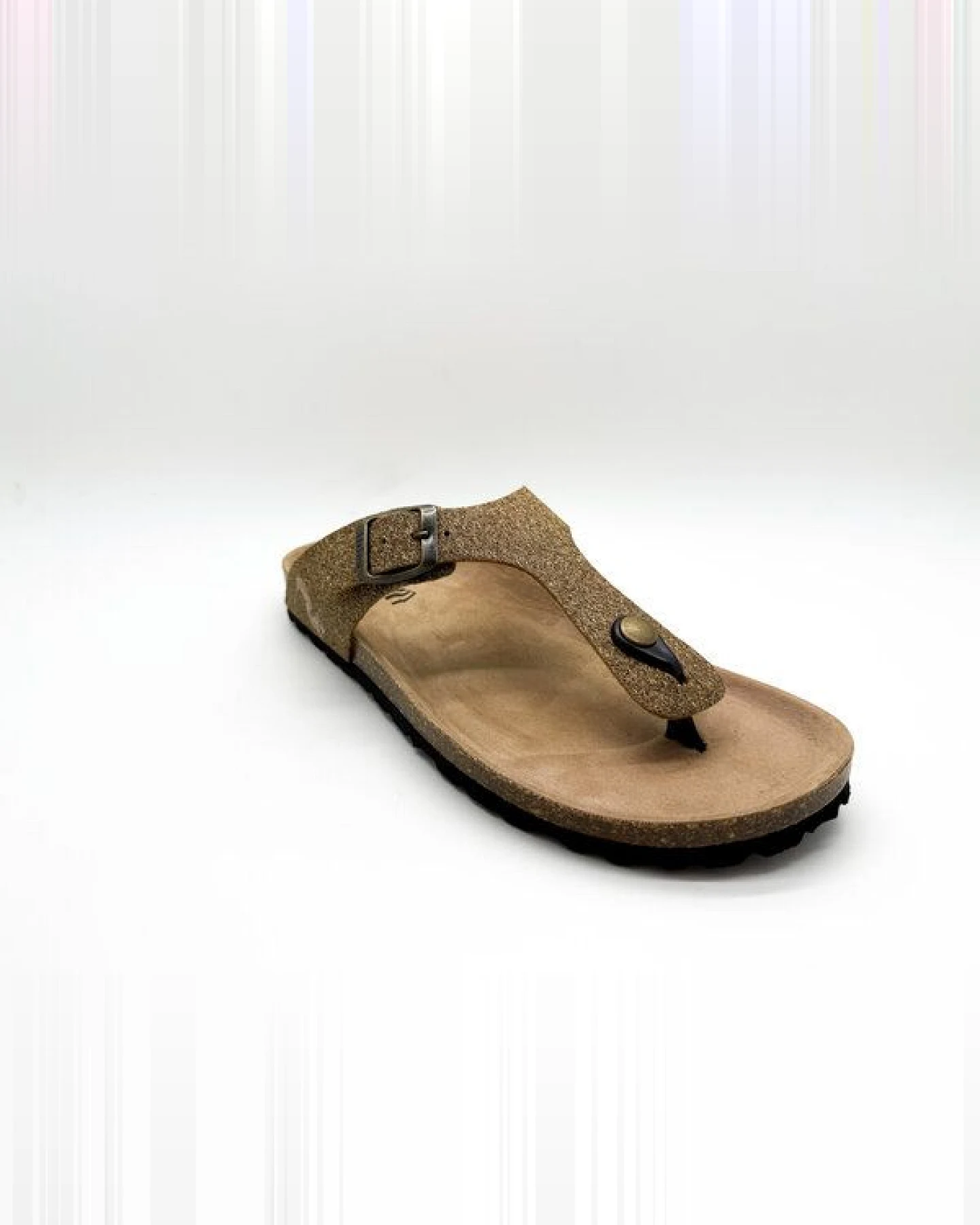 Vegane "thies ® Eco Palm Thong Sandale" aus recycelter Palme, fair produziert – Ansicht 2