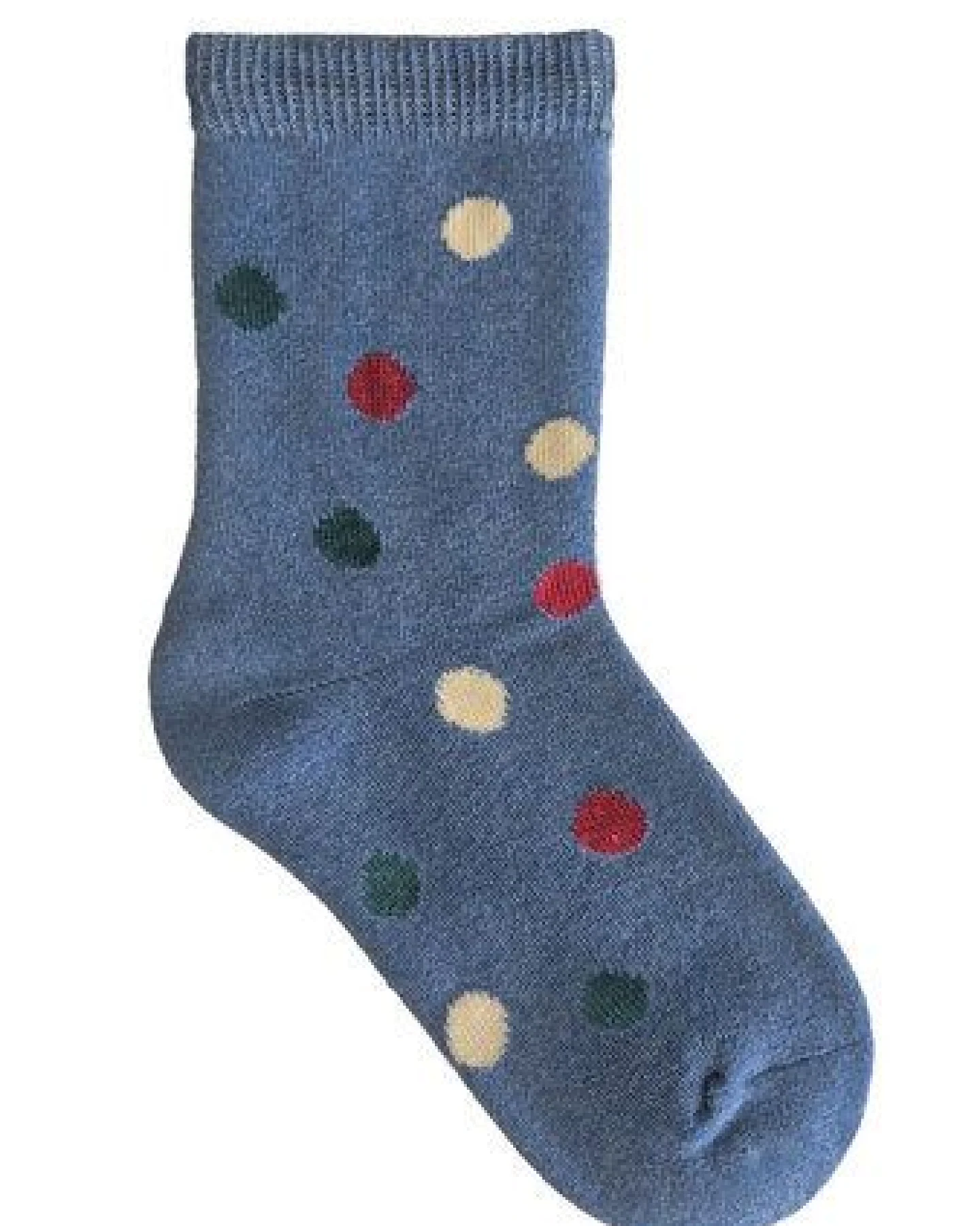 Leela Cotton Kinder Socken Gepunktet aus 98% Bio-Baumwolle 3324 – Ansicht 2